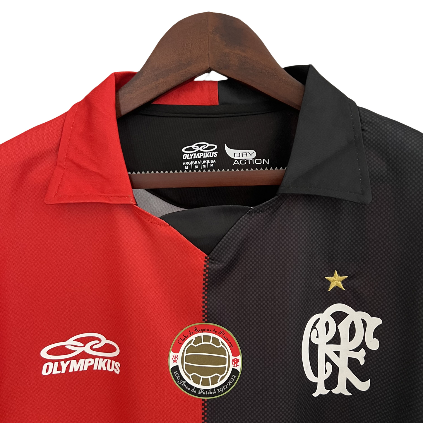 2012 Flamengo 100th Anniversary Home Vintage Shirt