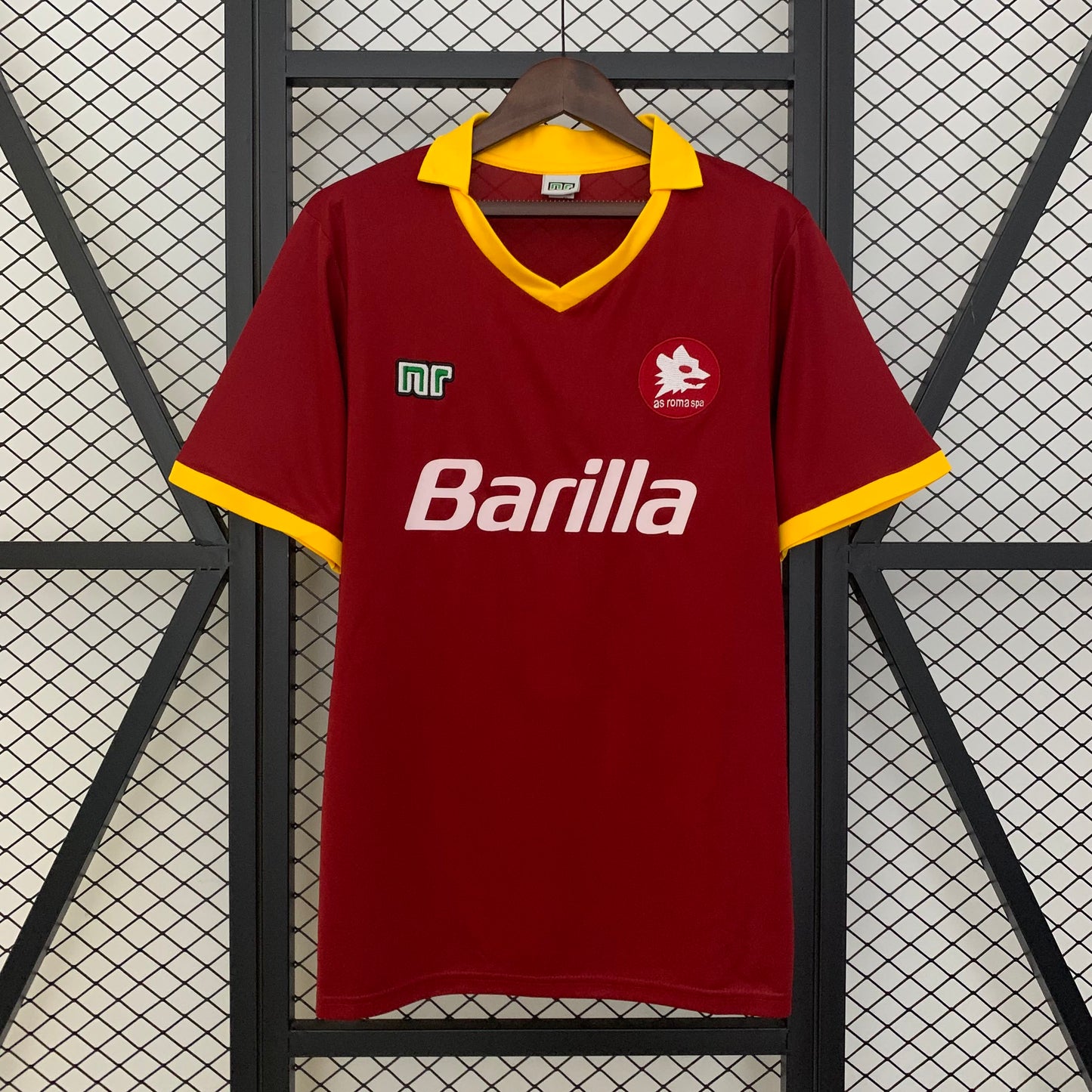 1989/1990 Roma Home Retro shirt