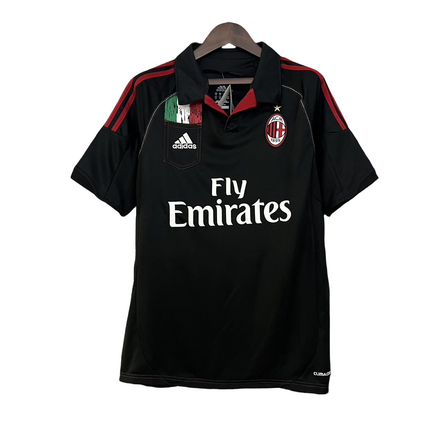 2012/2013 AC Milan Black Vintage Shirt