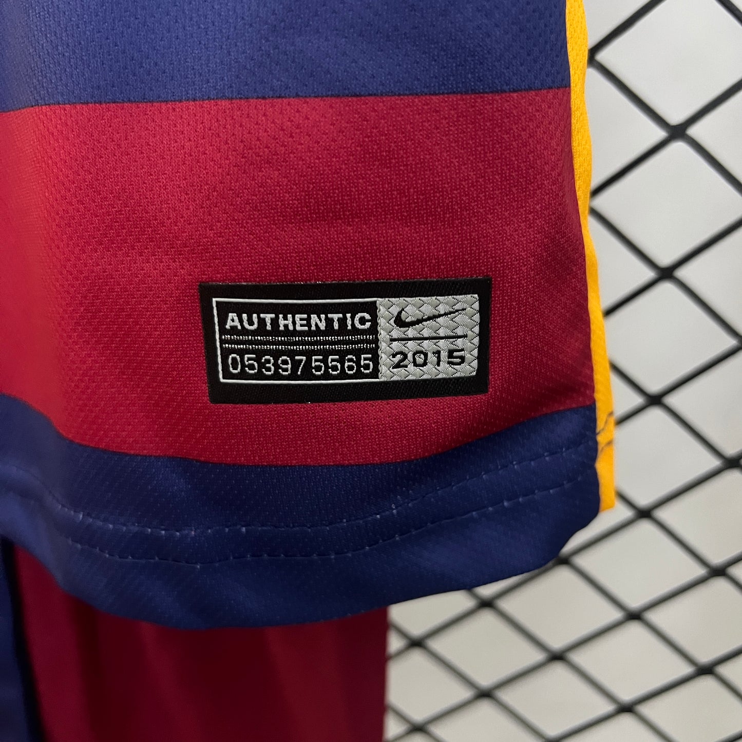 15/16 Barcelona season Home Retro shirt for kids