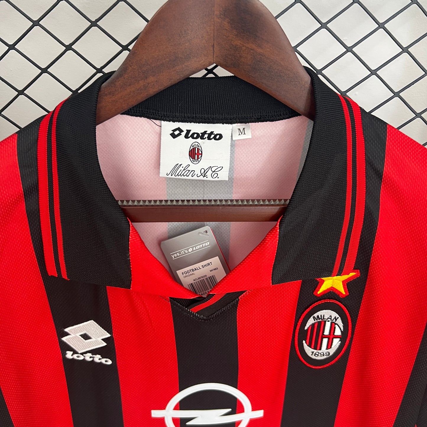 1995/1996 Season AC Milan Home Retro Shirt
