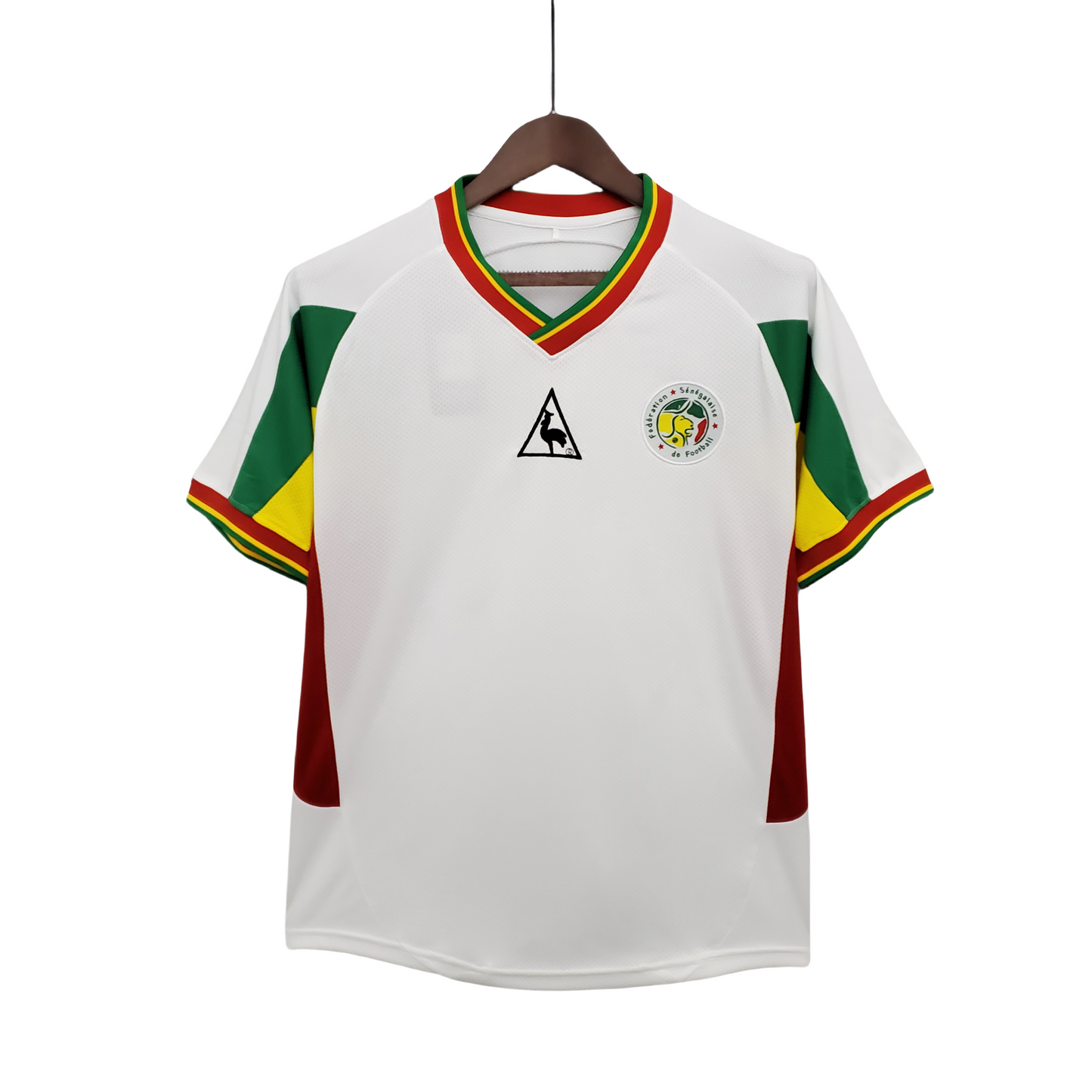 2002 Senegal White Retro Shirt