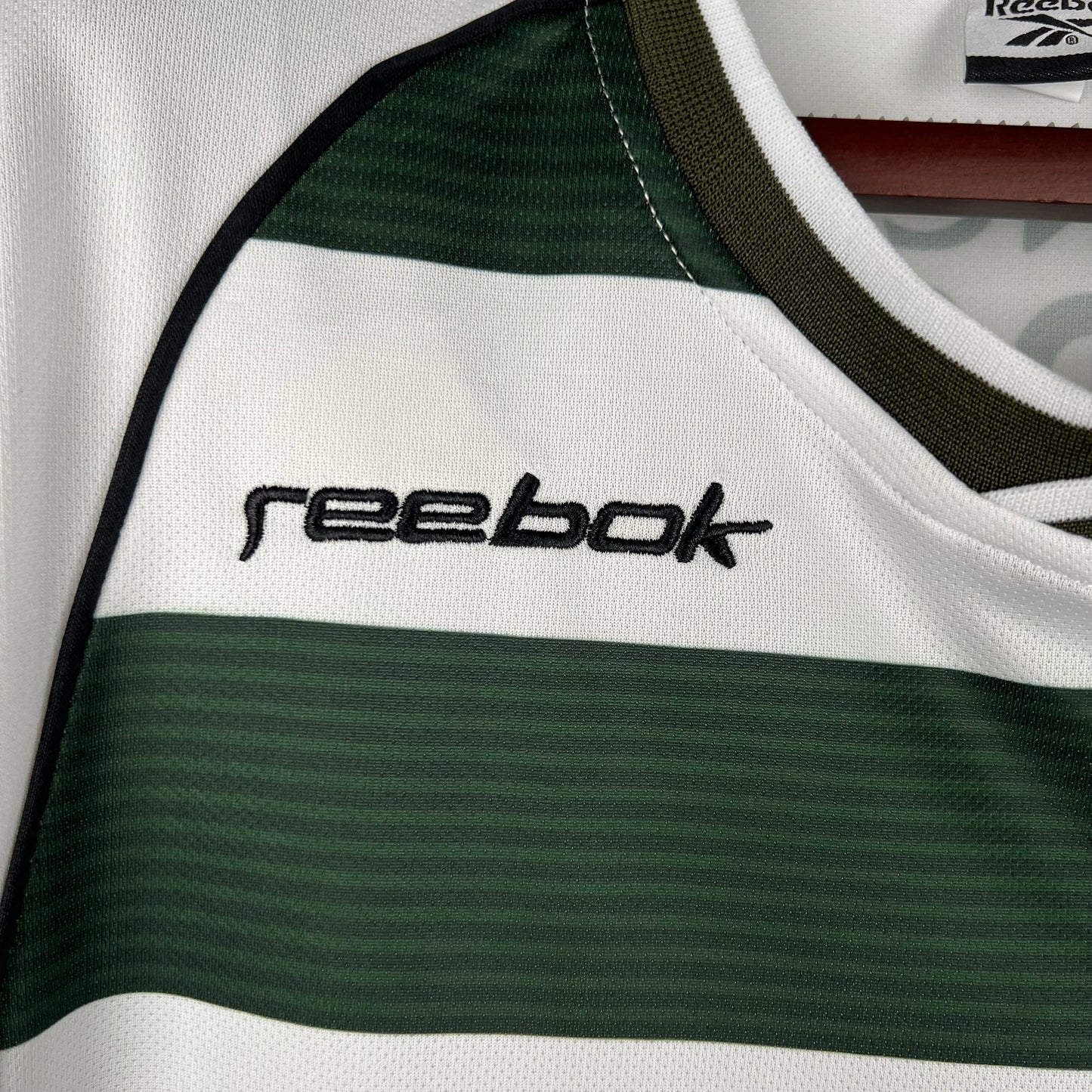 01/03 Lisbon Long Sleeve Sporting Home Retro Shirts