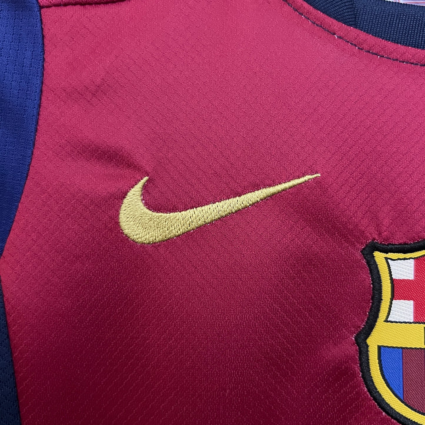 2025/2026 Barcelona home Shirt for Kids