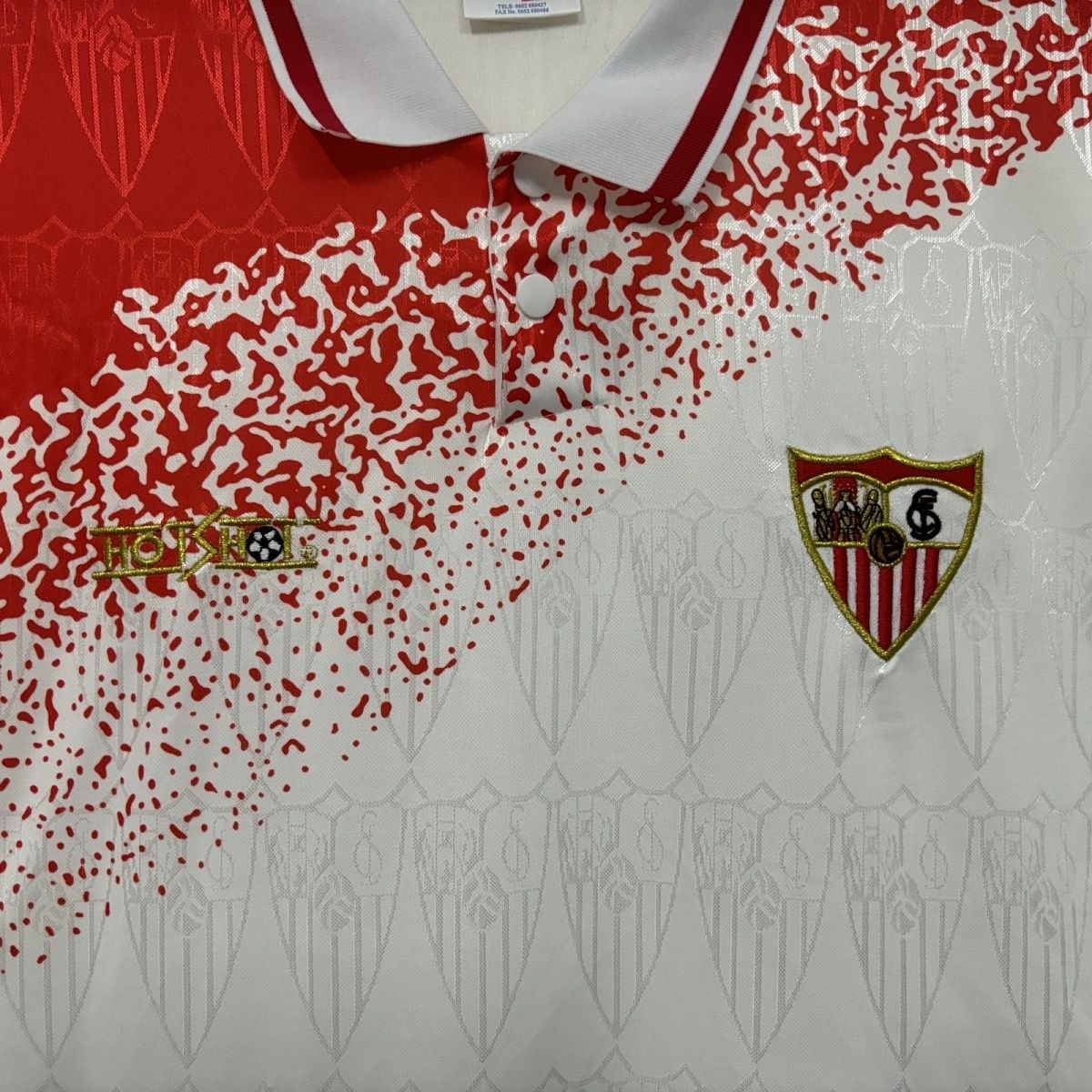 1993/1994 Sevilla Home Retro Shirt