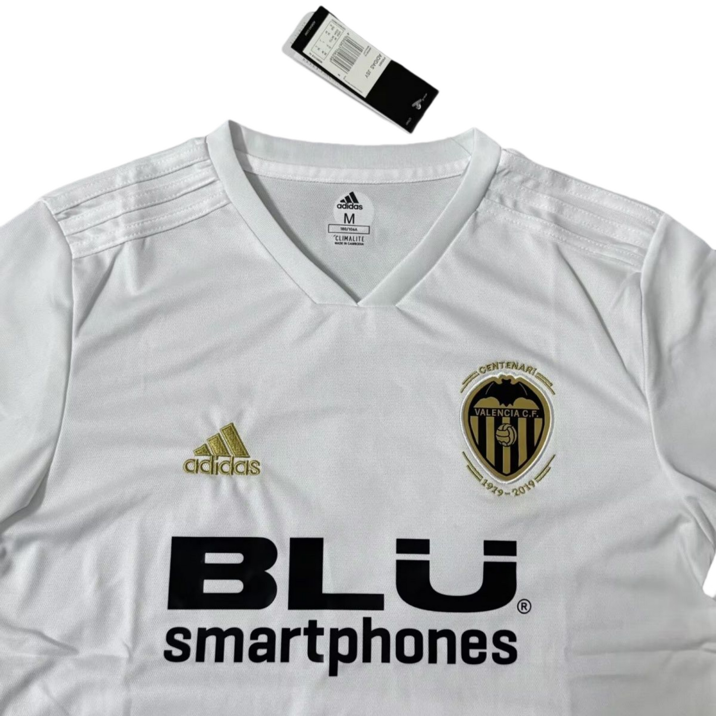 2018/2019 Valencia Centenary Home Vintage Shirt