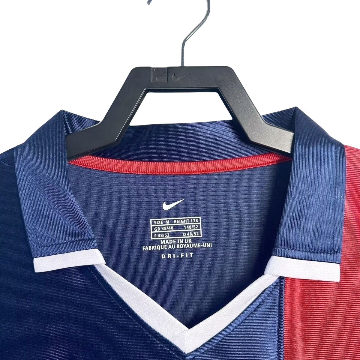 2001/2002 Paris home vintage long sleeve shirt