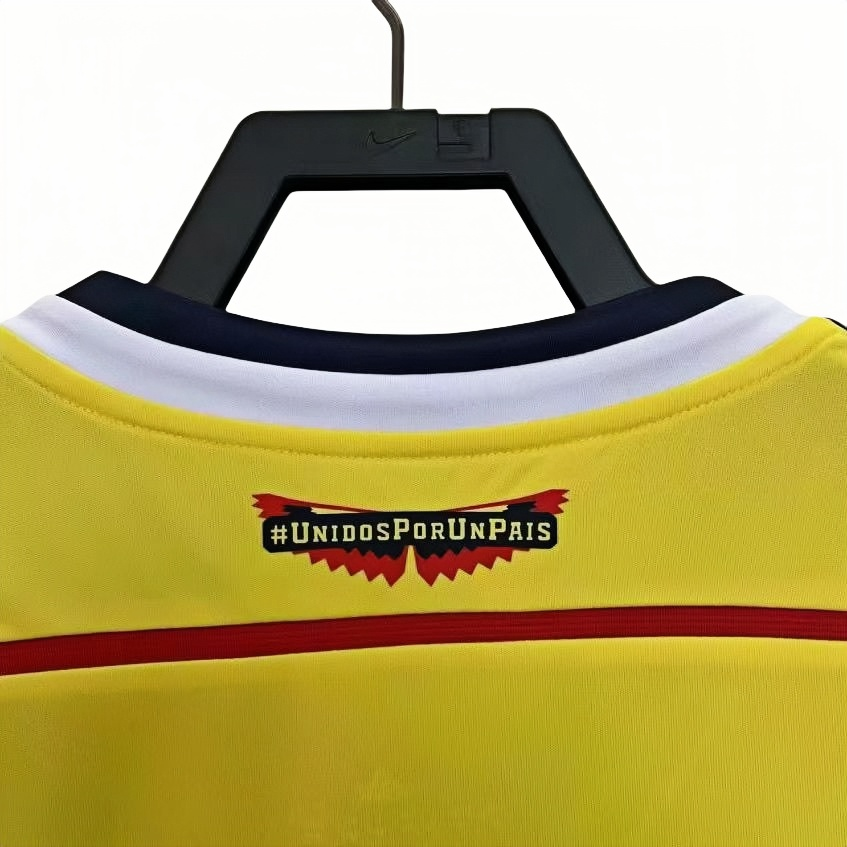2014 Colombia home Retro shirt