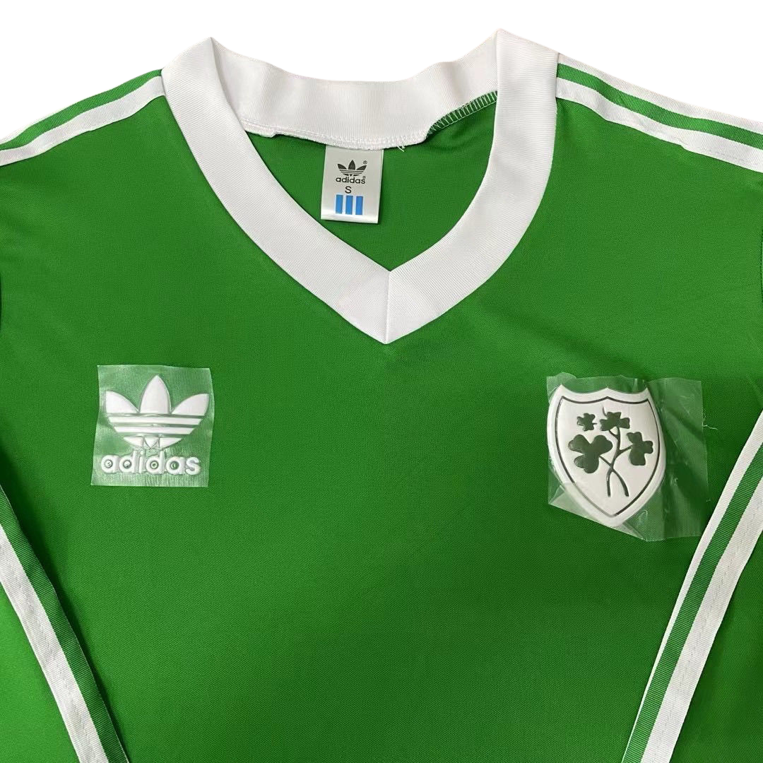 1986 Ireland Home Retro Long Sleeve Shirt