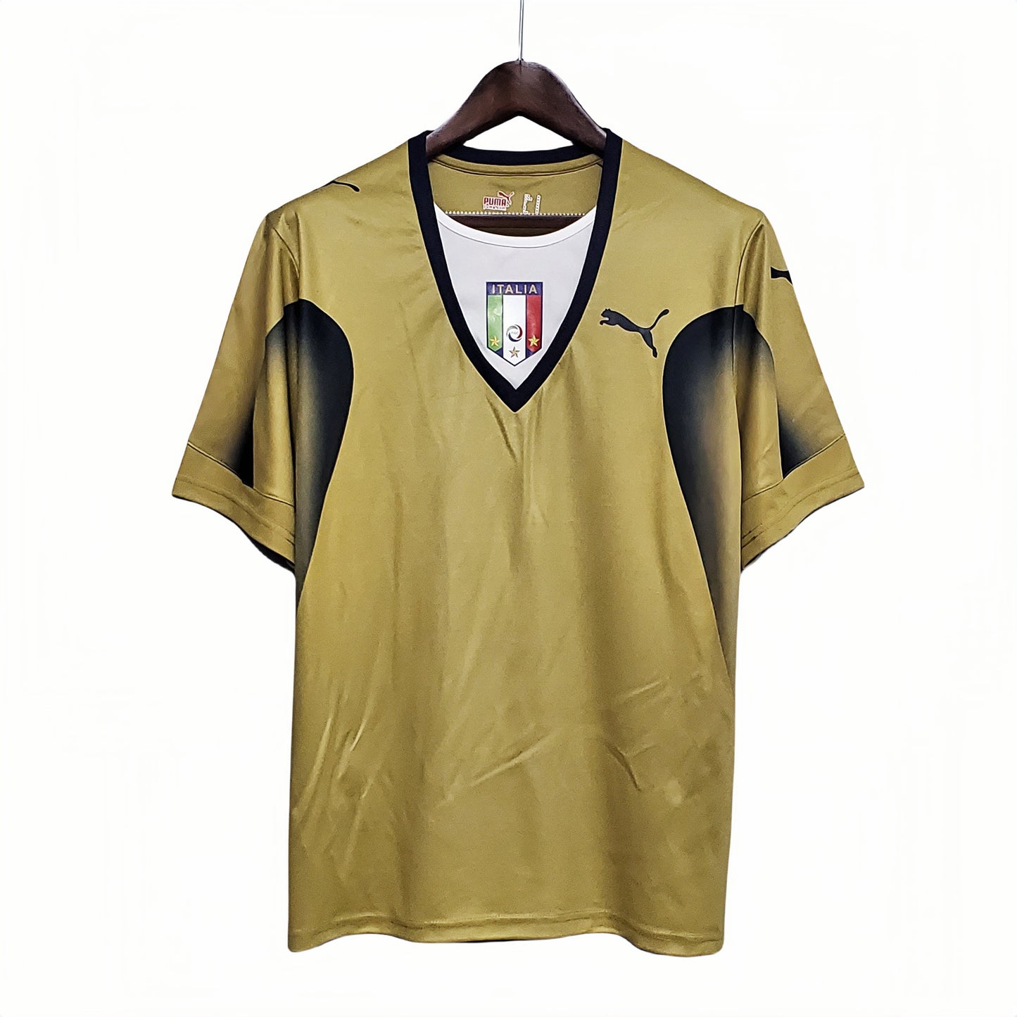 2006 Italian gold Retro shirt
