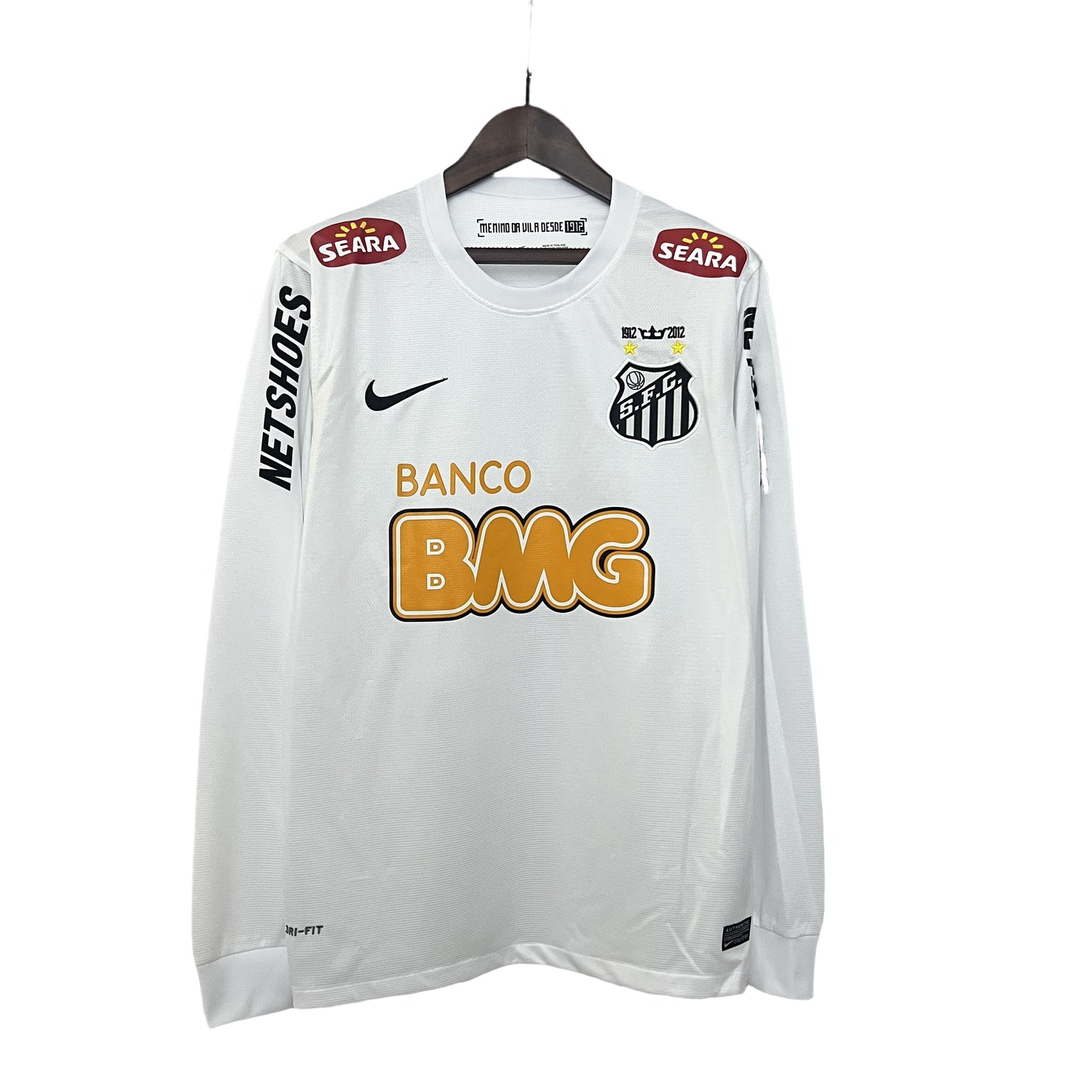 2011/2012 Long Sleeve Santos Home Vintage Shirt