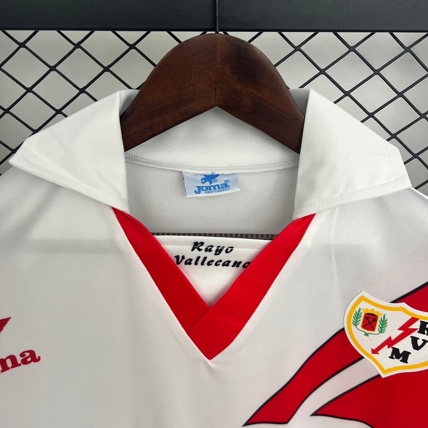 97/98 Rayo Vallecano Home Retro Shirt