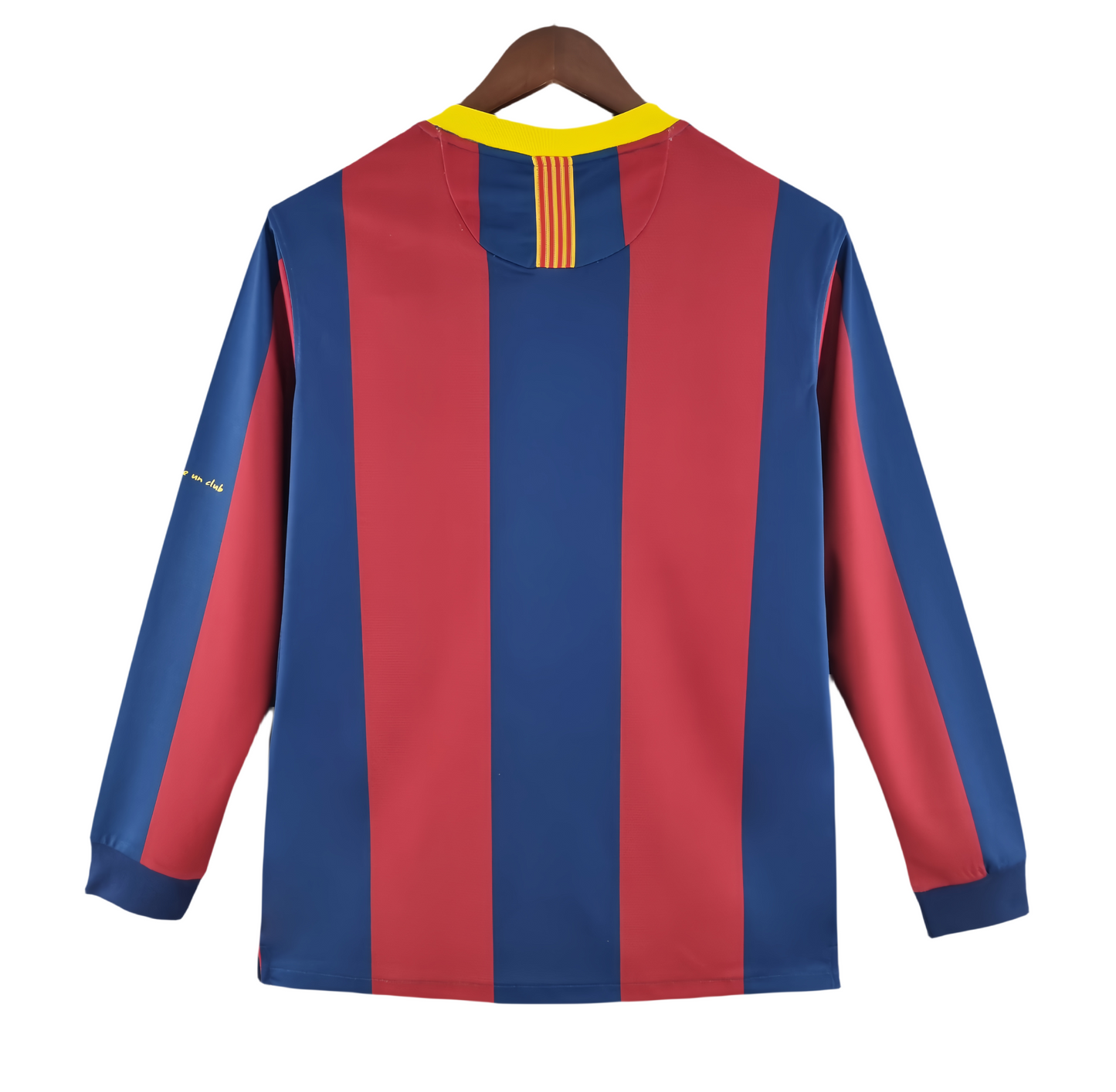 2010/2011 Barcelona Long Sleeve UEFA Champions League Retro Home Shirt