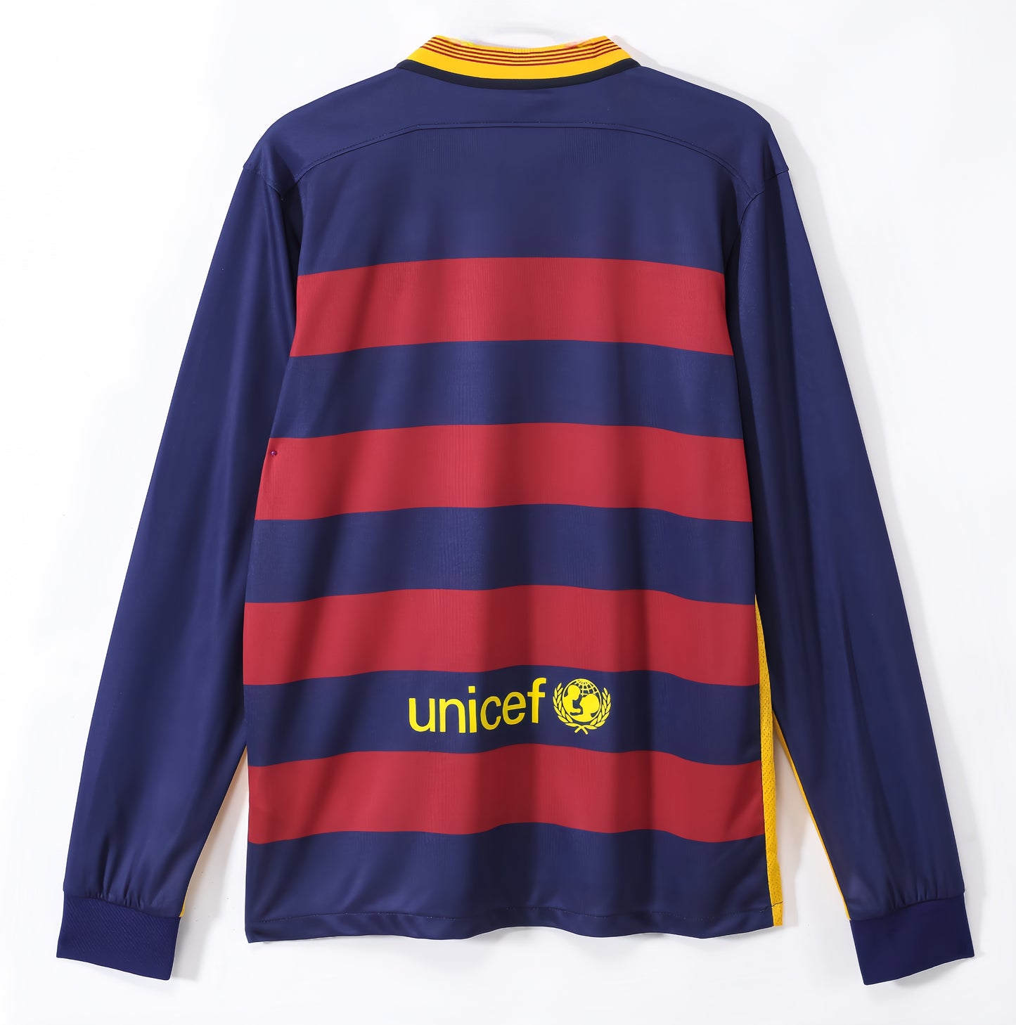 2015/2016 Barcelona Home Long Sleeve Retro Shirt