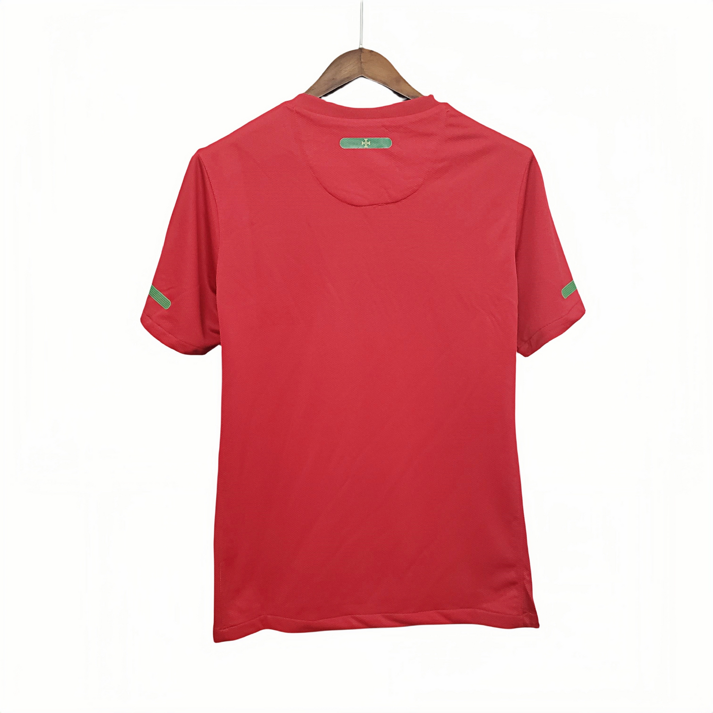 2010 Portuguese red Camisa de futebol Retro shirt