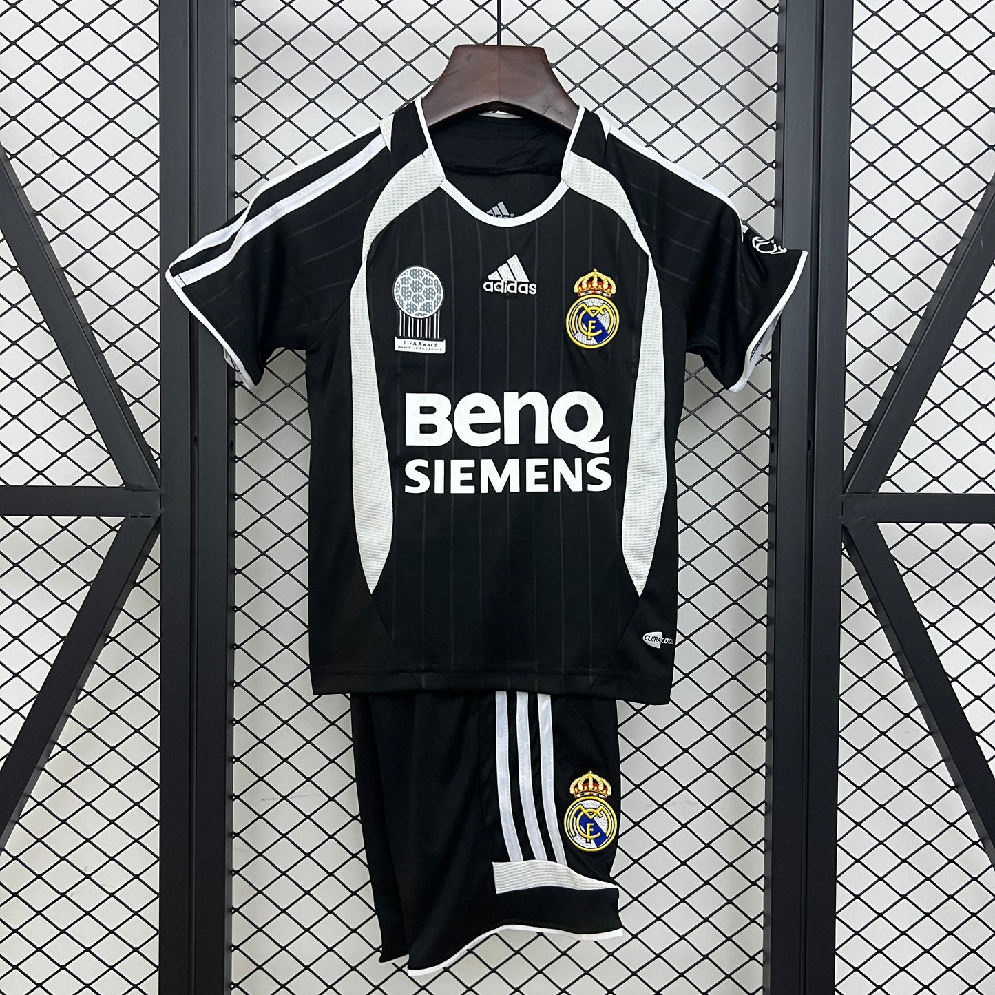 06/07 Real Madrid Away Retro Shirt for Kids