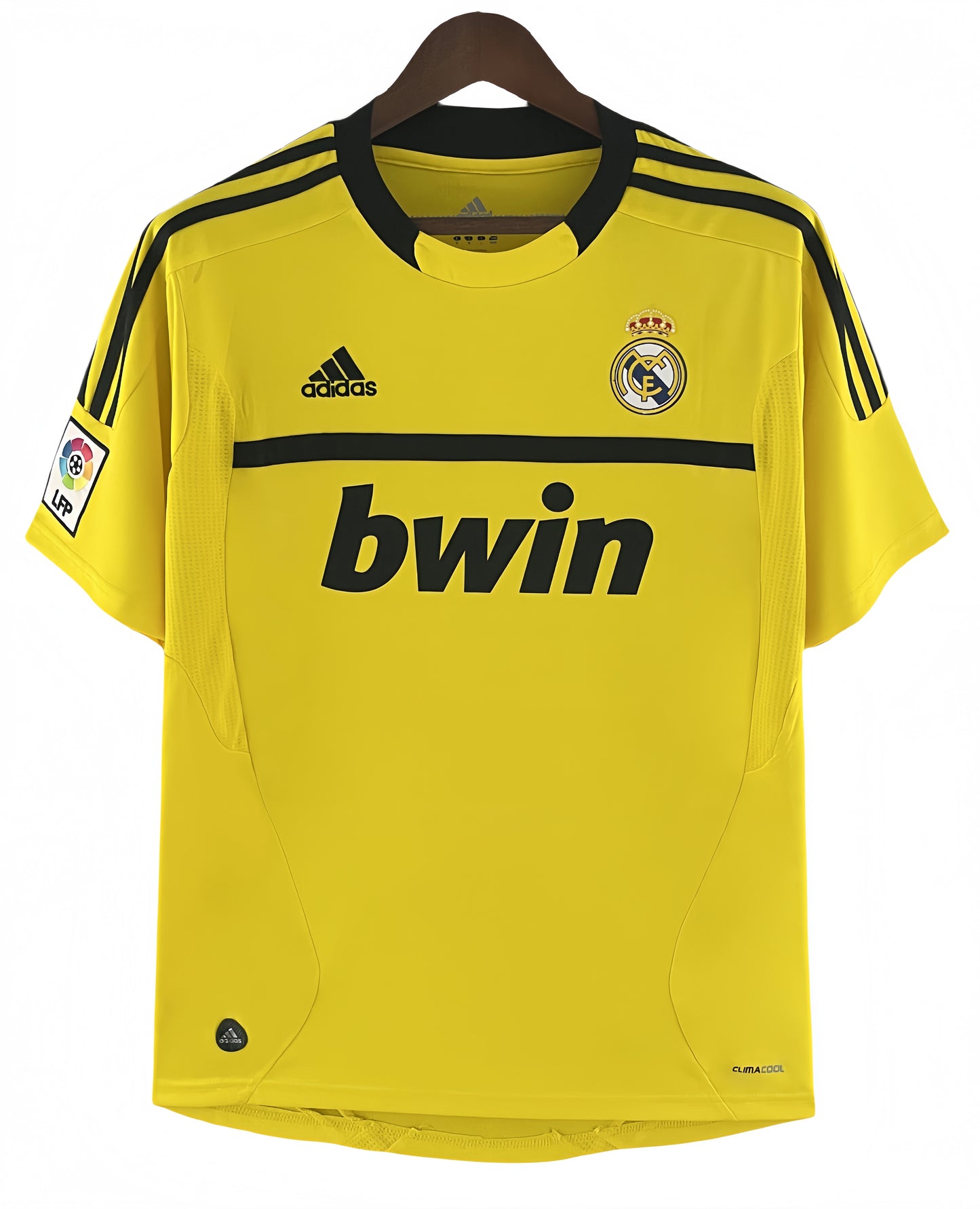 2011/2012 Real Madrid Goalkeeper Yellow Vintage Shirt