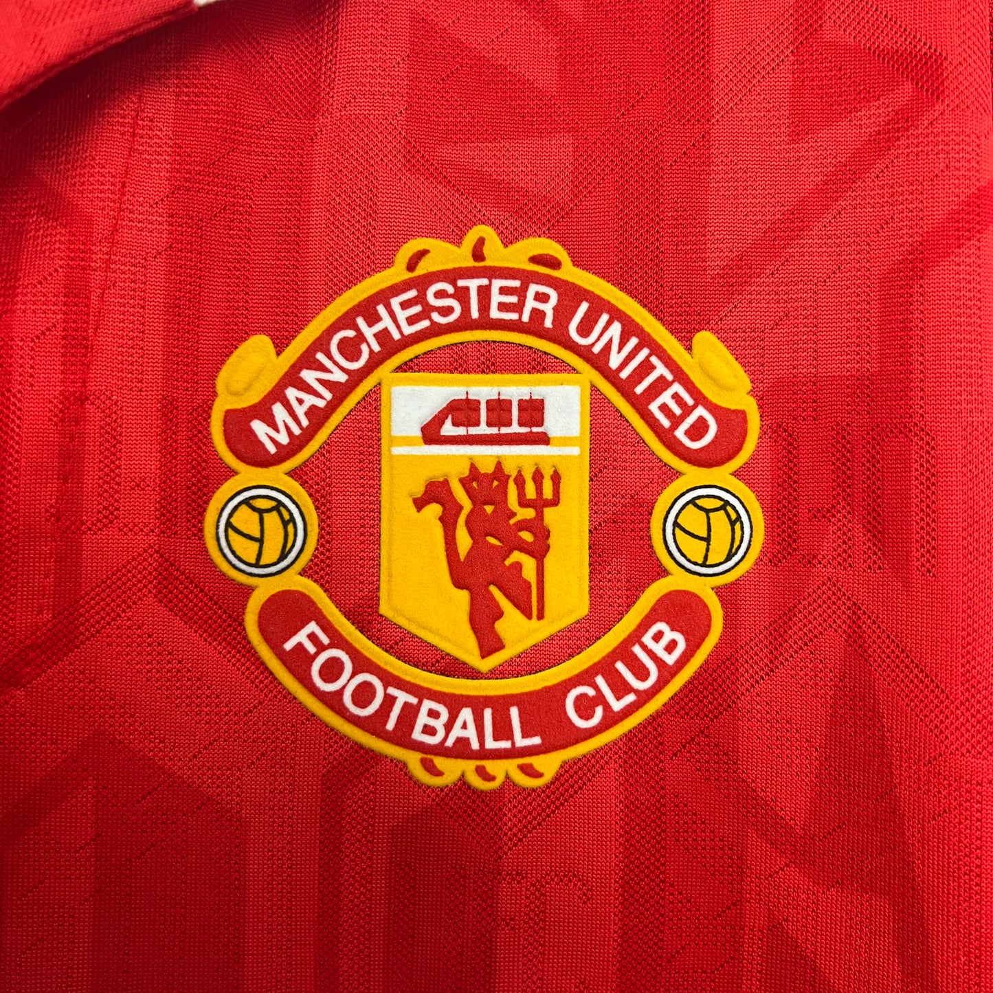 92/94 M-U Long Sleeve Home Retro Shirts