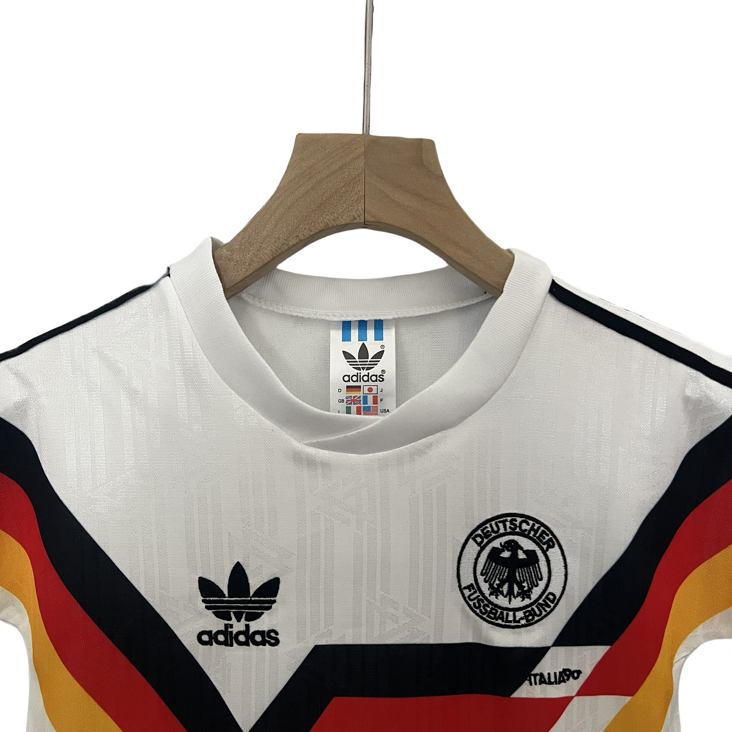 1990 Germany Home Retro Shirt for Kids