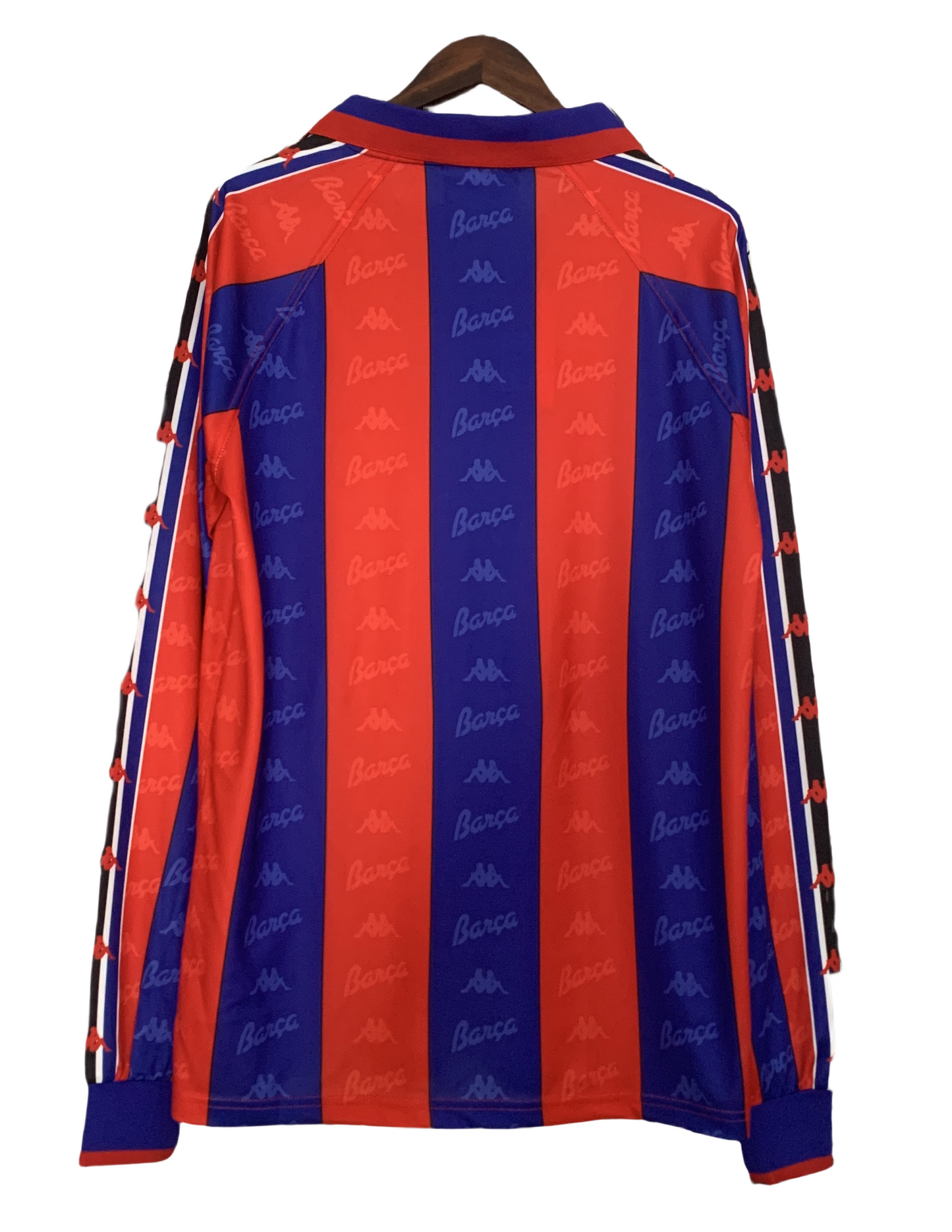 1996/1997 Long Sleeve Barcelona Home Vintage Shirt