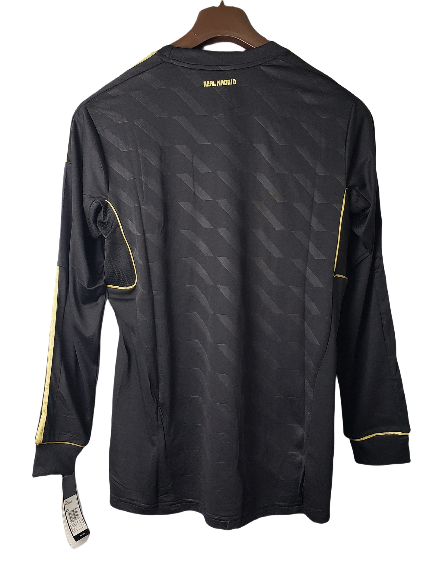 2012 Real Madrid Black Long Sleeve Vintage Shirt