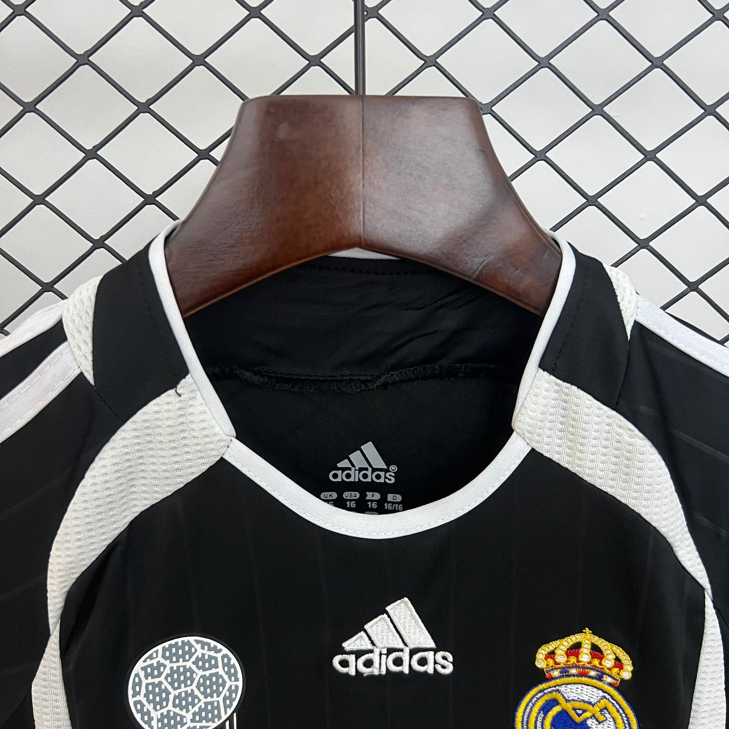 06/07 Real Madrid Away Retro Shirt for Kids