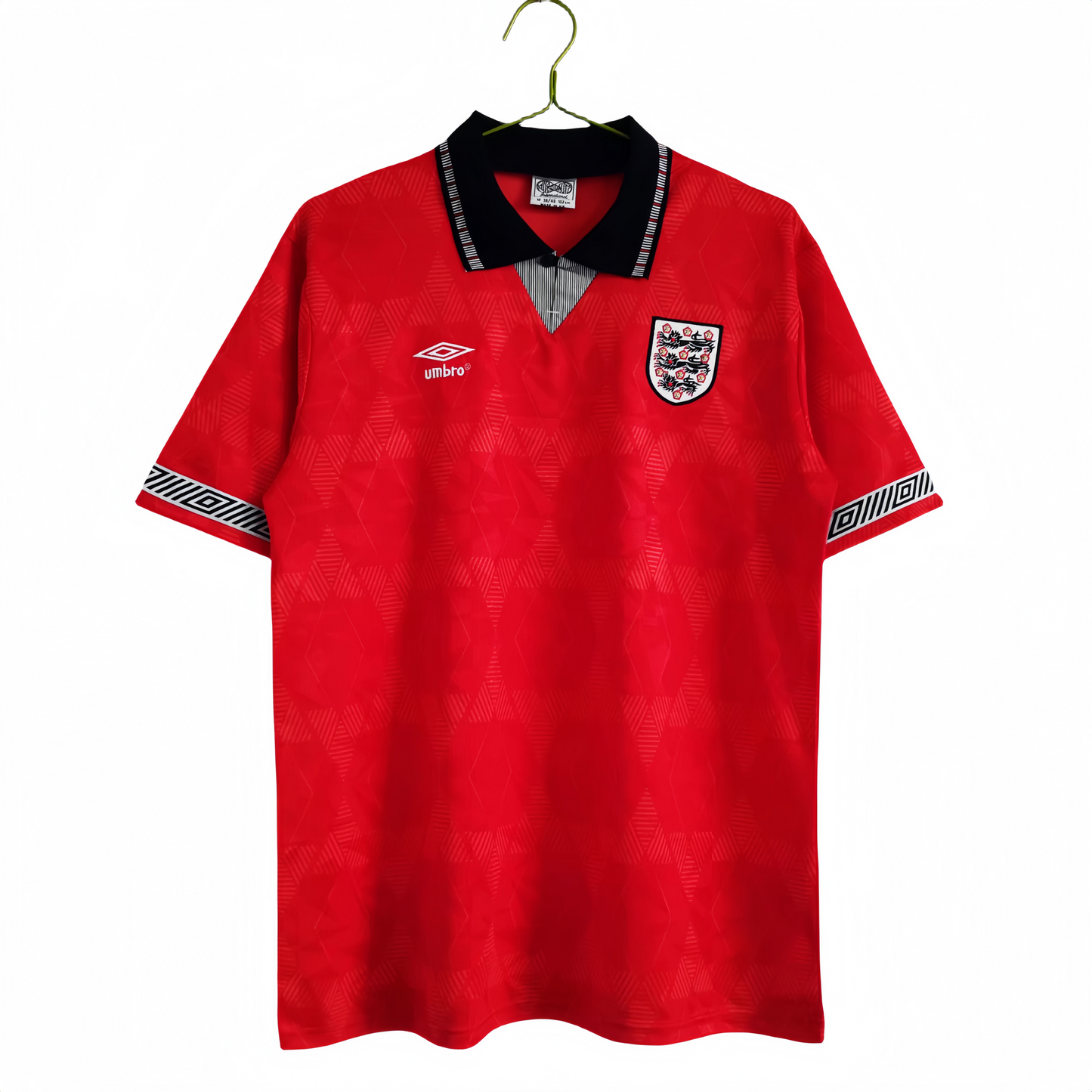 1990 England Away Season Vintage Shirt