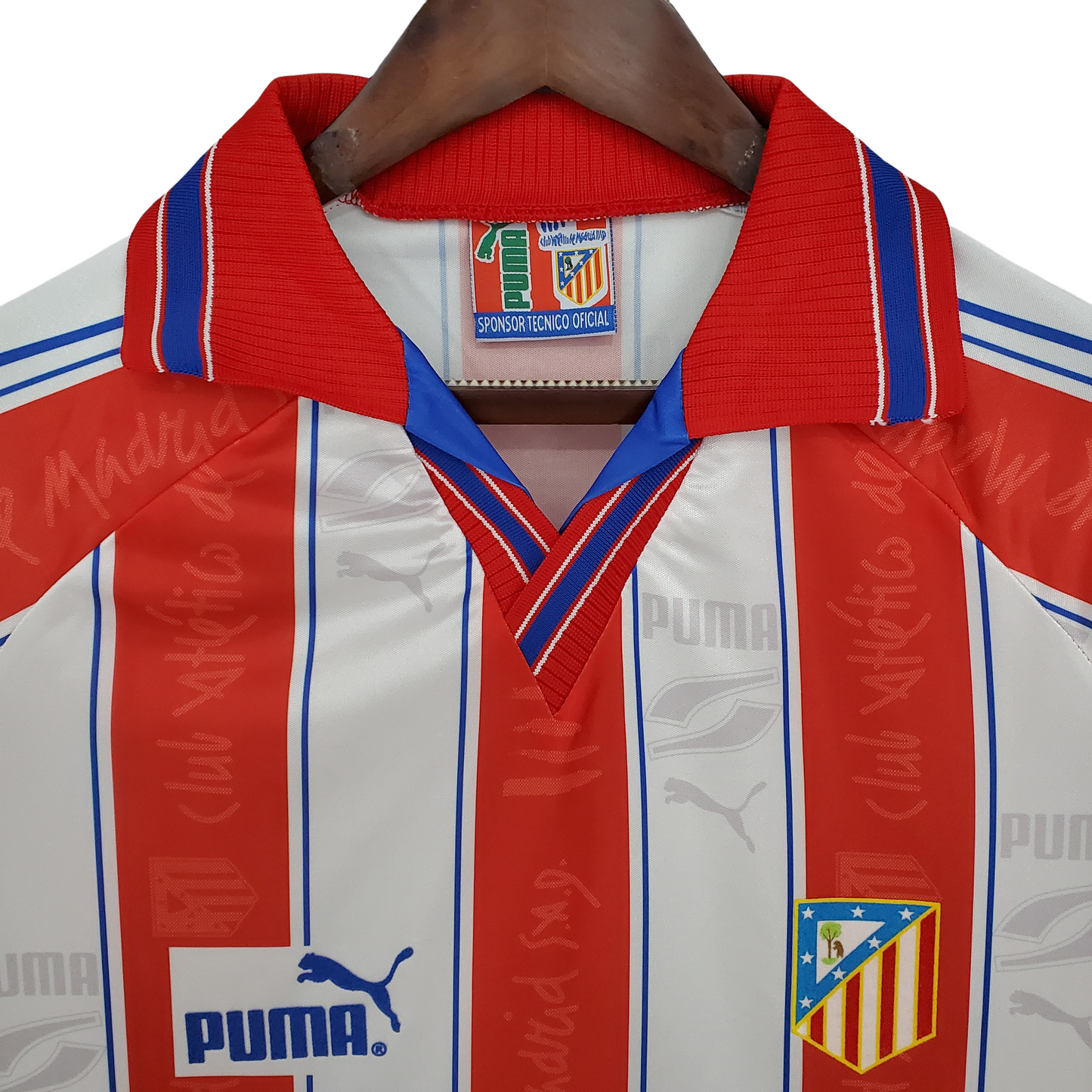 1996/1997 Atlético de Madrid Home Retro Shirt