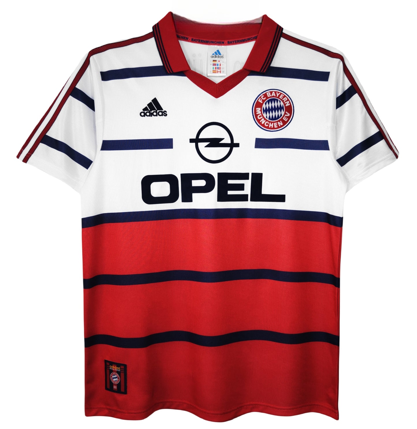 1998/2000 Bayern Munich Away Retro 8A Shirt
