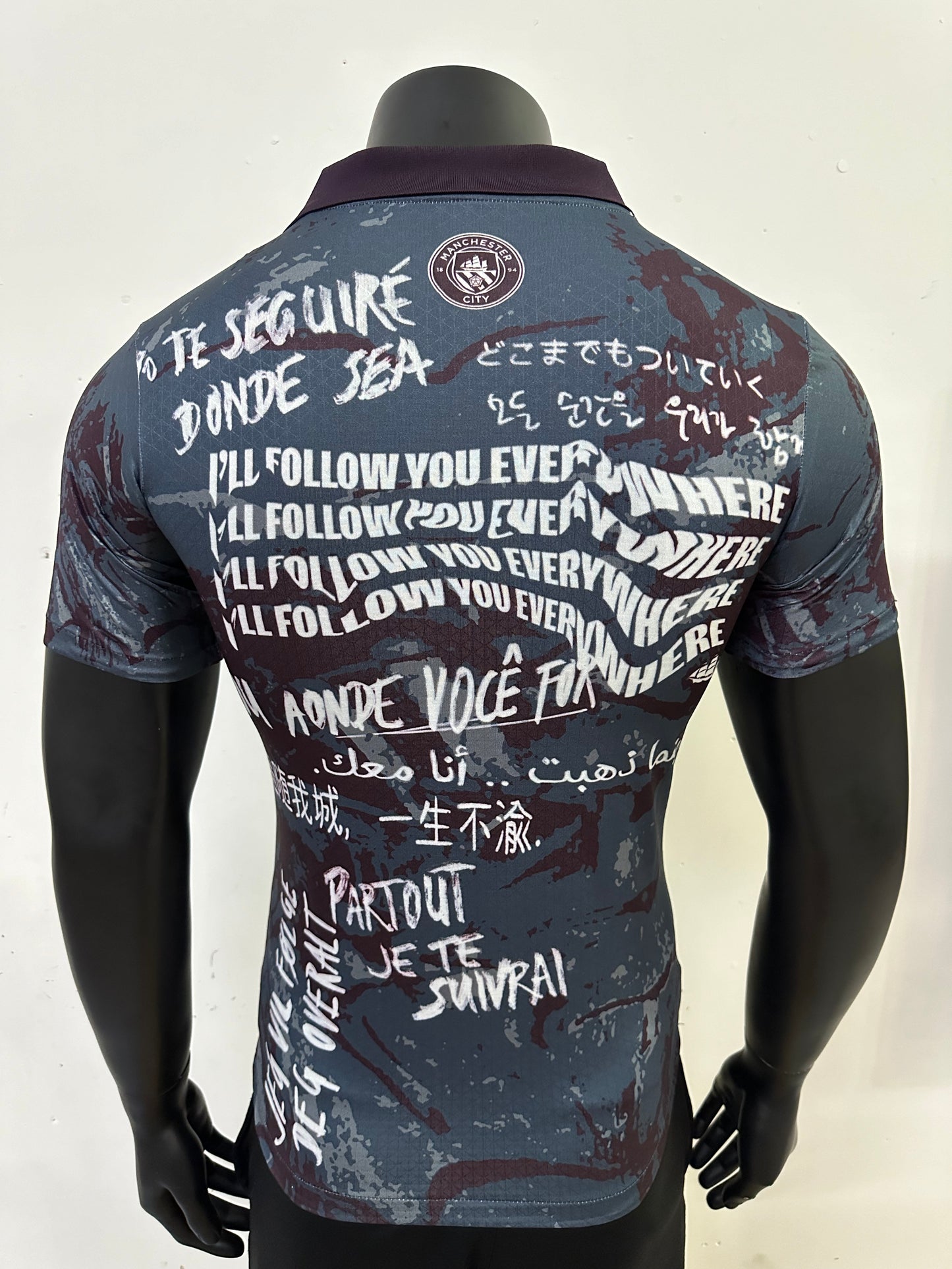 2025/2026 Manchester City Special Edition Maroon Player Shirt
