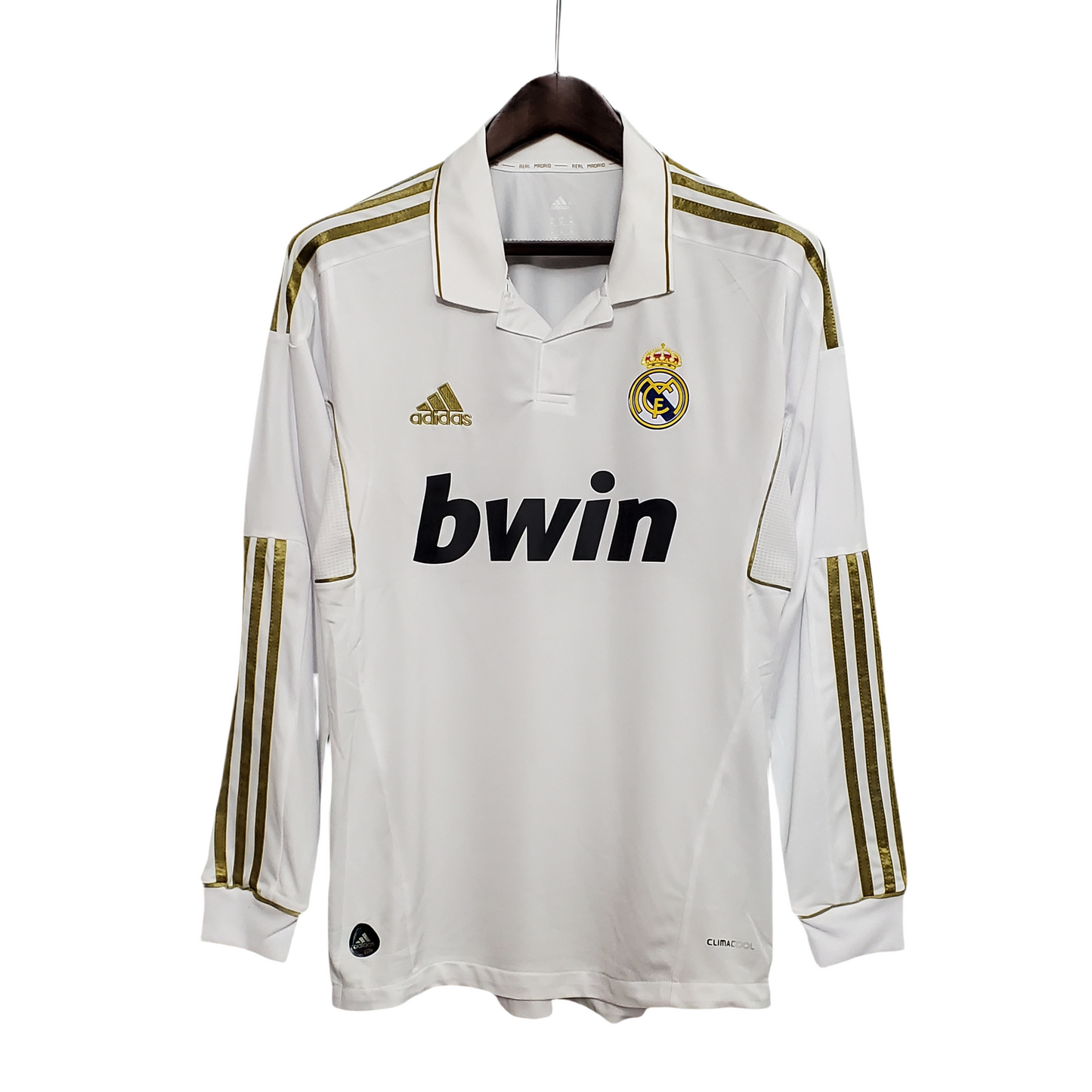 2011/2012 Real Madrid Retro Long Sleeve Home Shirt