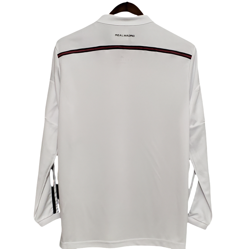 2014/2015 Vintage Long Sleeve Real Madrid Home Shirt