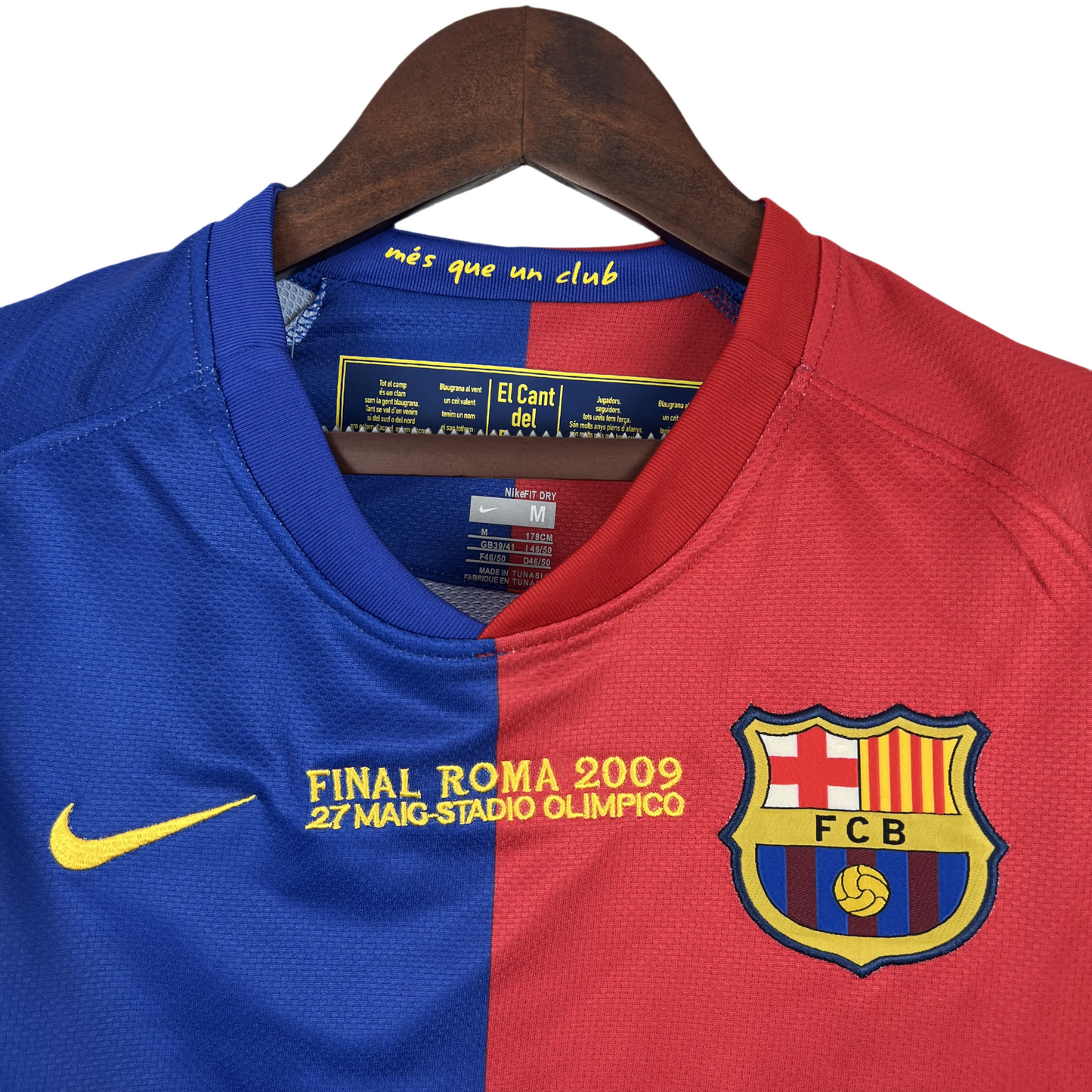 2008/2009 Barcelona UEFA Champions League Home Retro Shirt