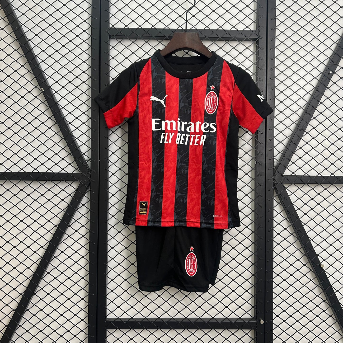 2025/2026 AC Milan Home Shirt for Kids