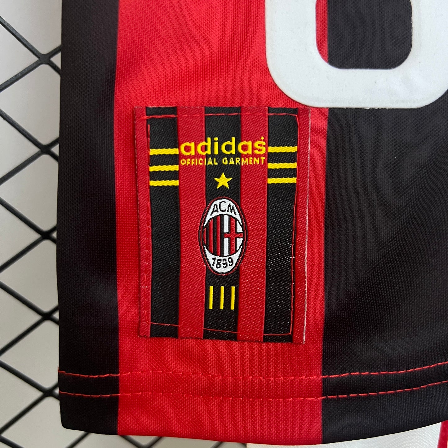 98/99 AC Milan Home Retro Shirt for Kids