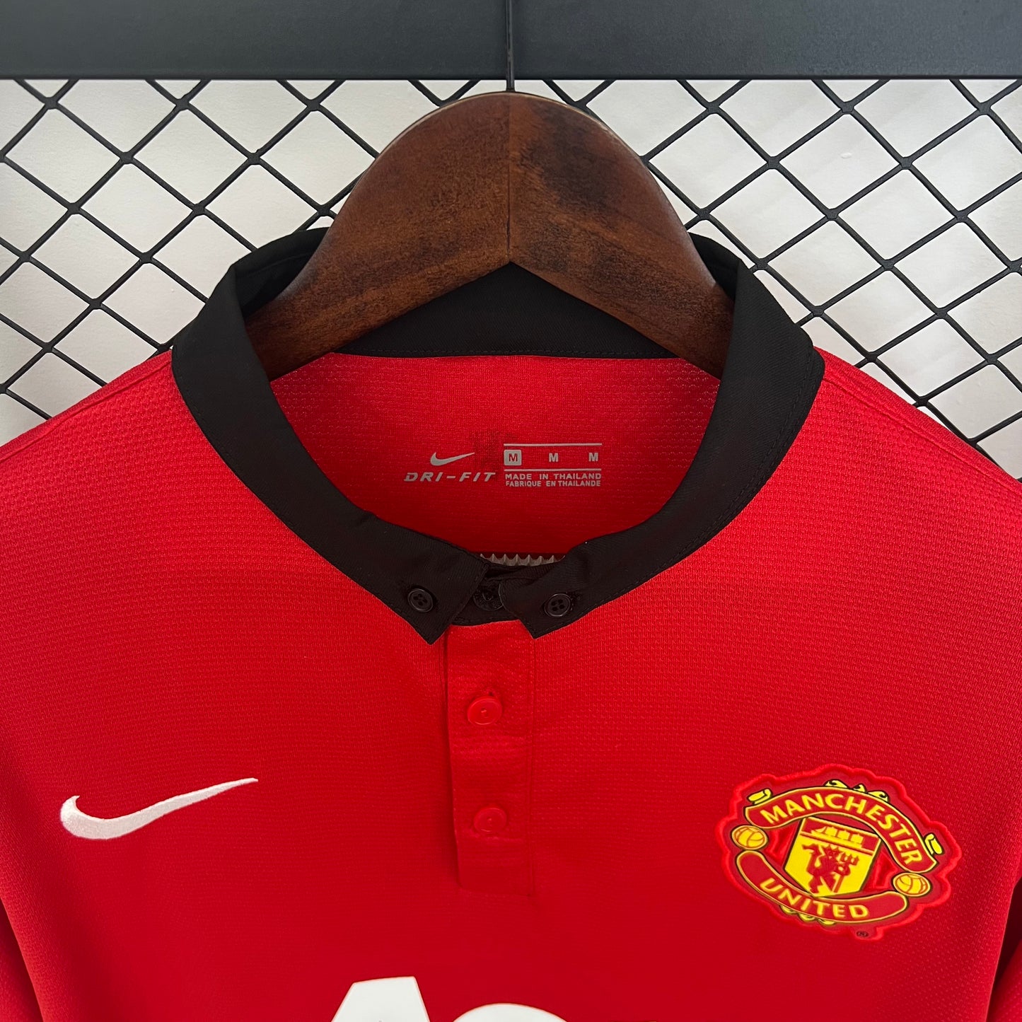 13/14 M-U Long Sleeve Home Retro Shirts