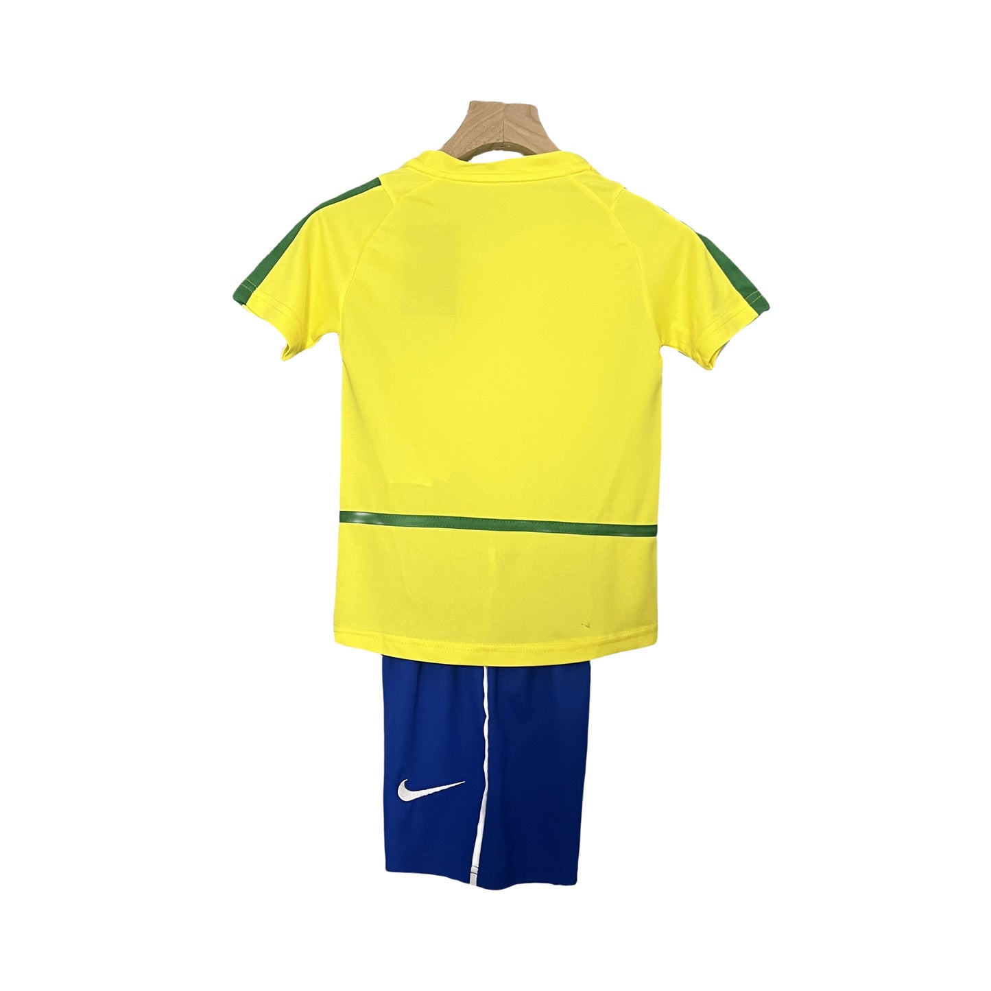 2002 Brazil World Cup Home Stadium Vintage Shirt for Kids