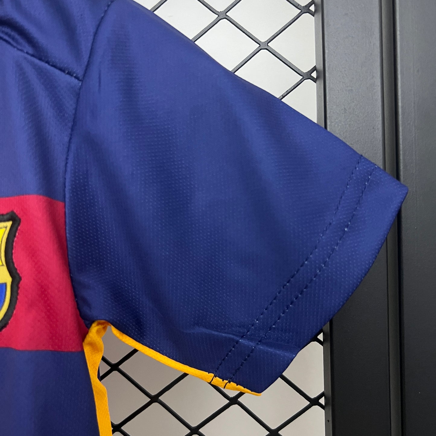15/16 Barcelona season Home Retro shirt for kids