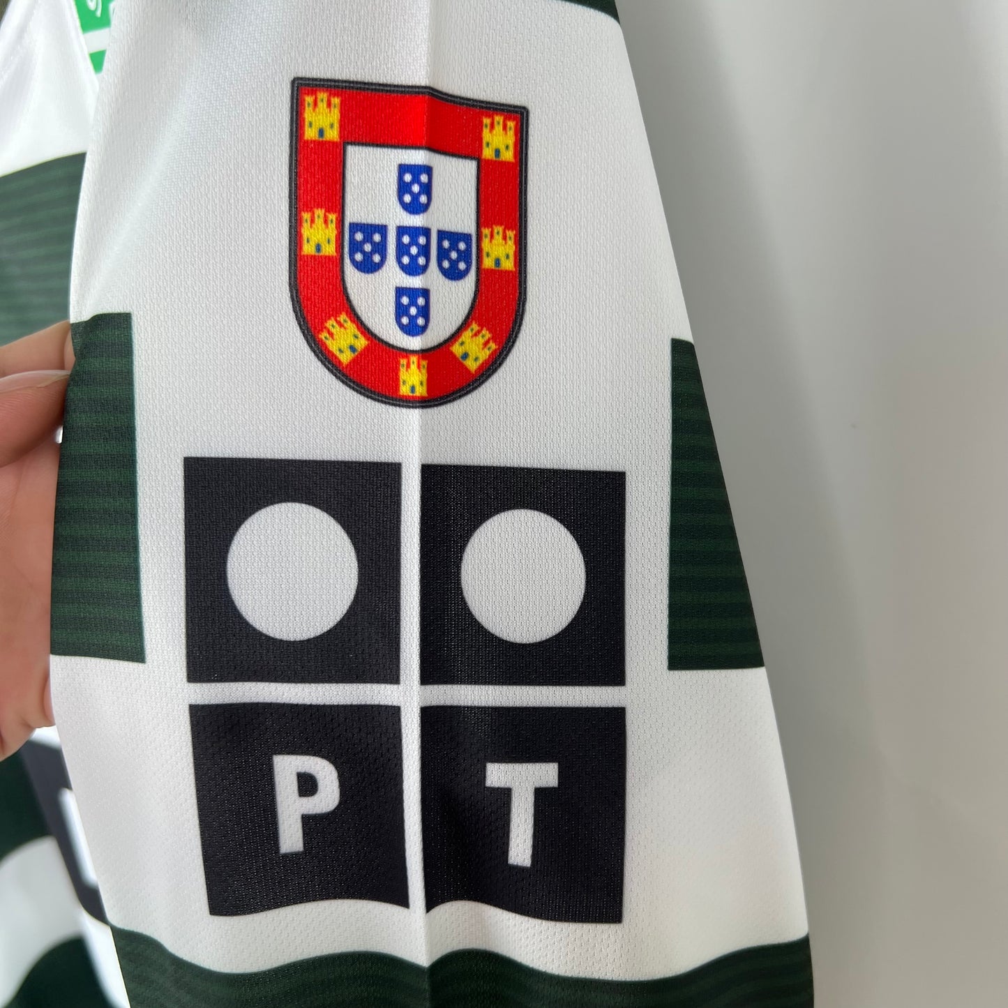 01/03 Lisbon Long Sleeve Sporting Home Retro Shirts