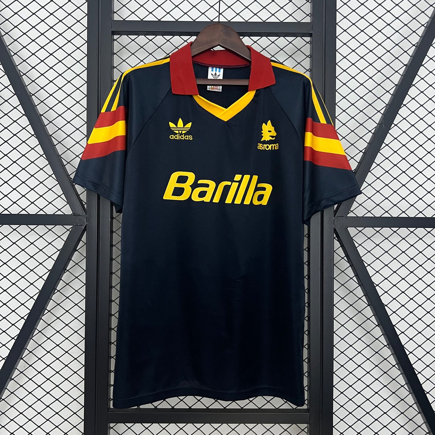 1991/1992 Roma Season Third Away Game RetroShirt