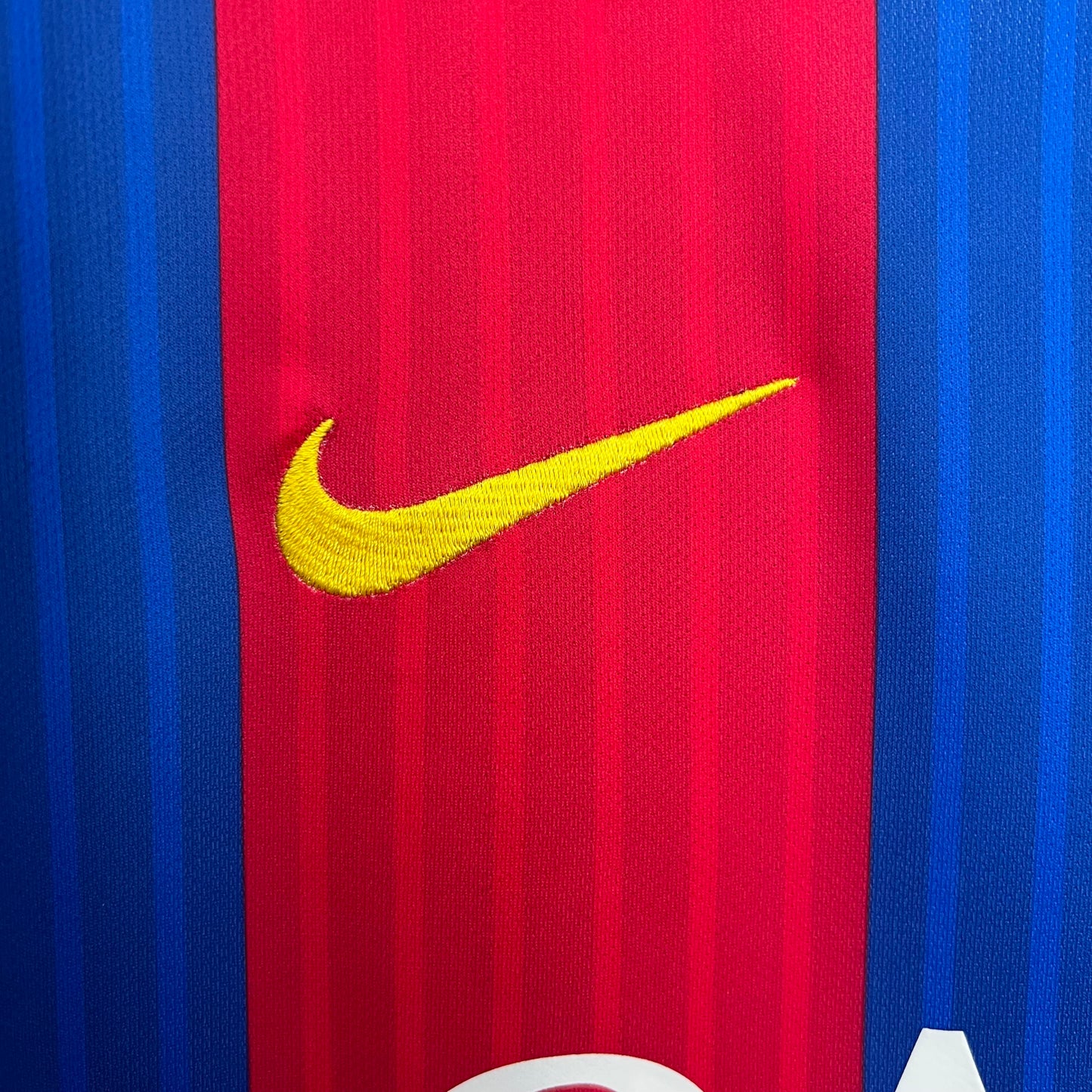 14/15 long sleeve Barcelona home Retro Shirt