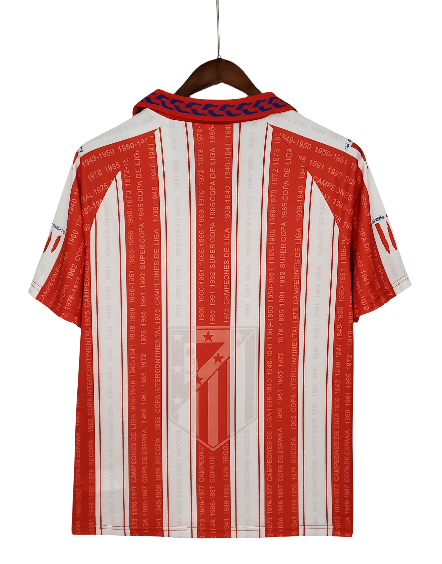 1995/1996 Atlético de Madrid Retro Home Shirt