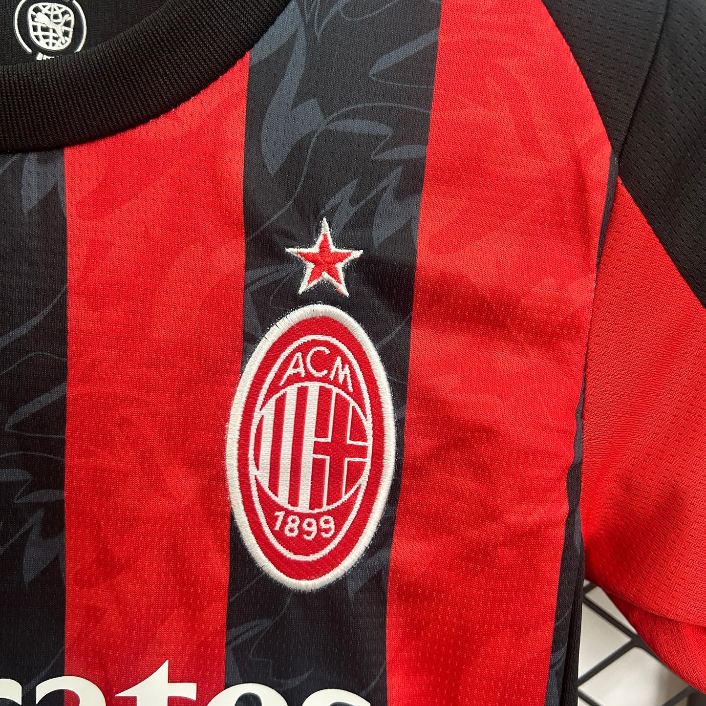 2025/2026 AC Milan Home Shirt for Kids