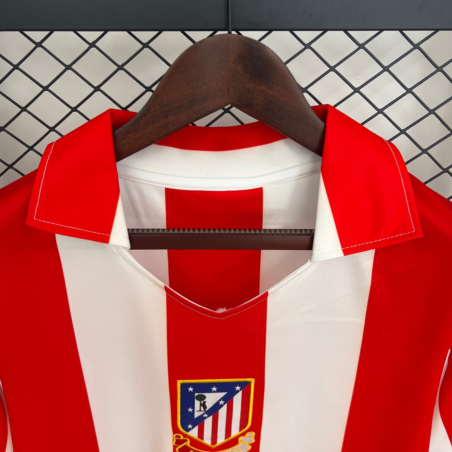 03/04 Atletico Madrid Centenary Home Retro Shirt