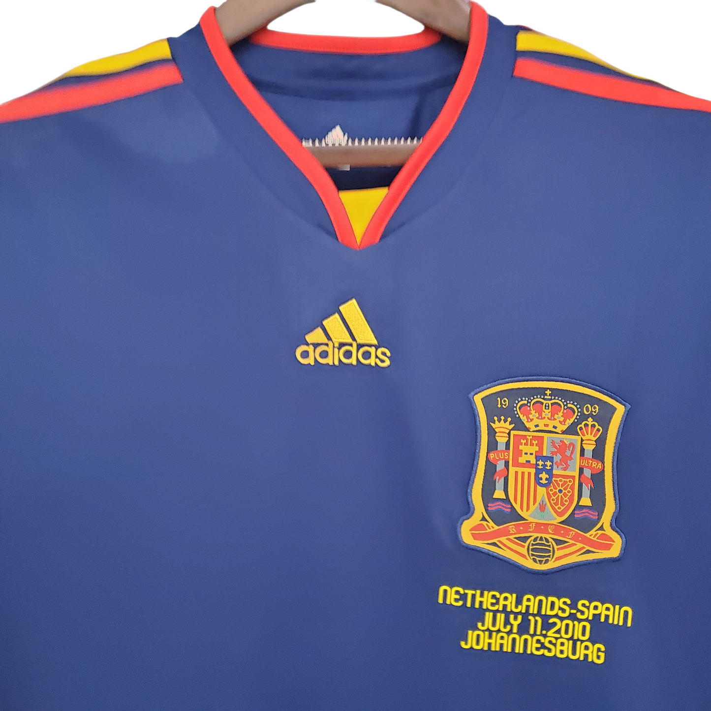 2010 Spain Away Retro Shirt