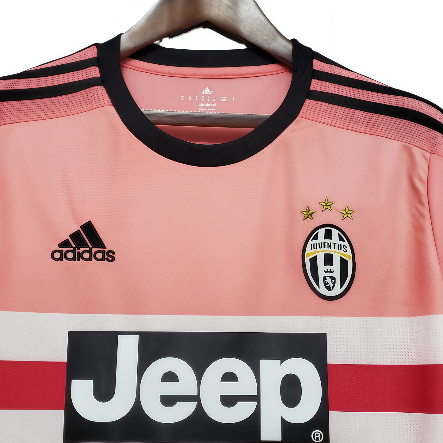 2015/16 Juventus Away Pink Retro Shirt