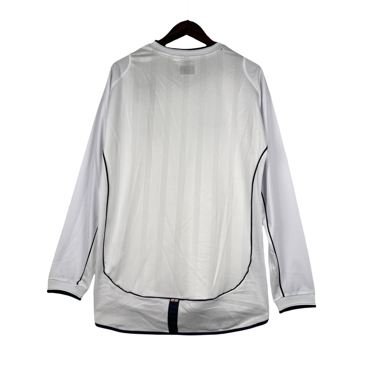 2002 England Home Retro Long Sleeve