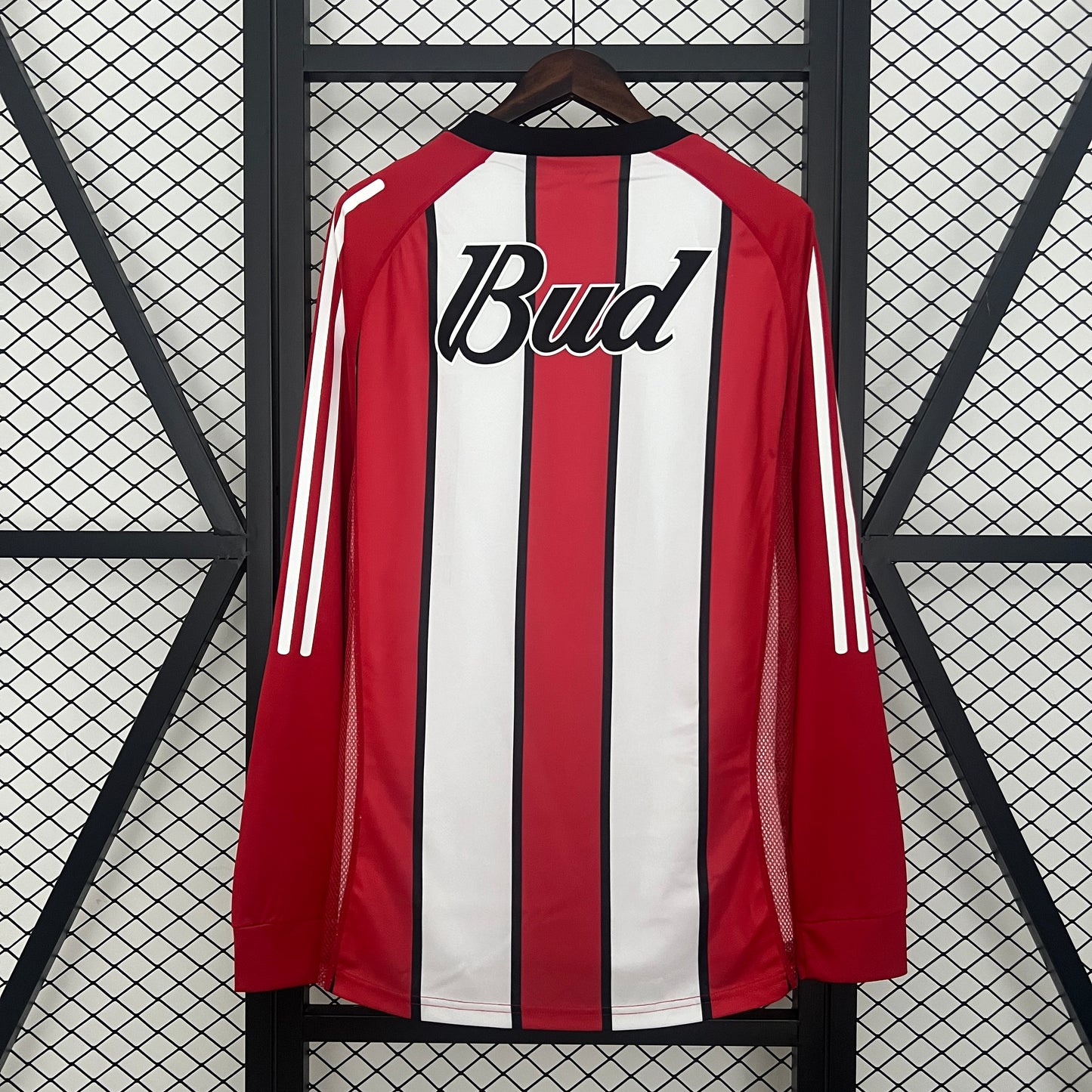 03/04 long sleeves River Plate away Retro Shirt