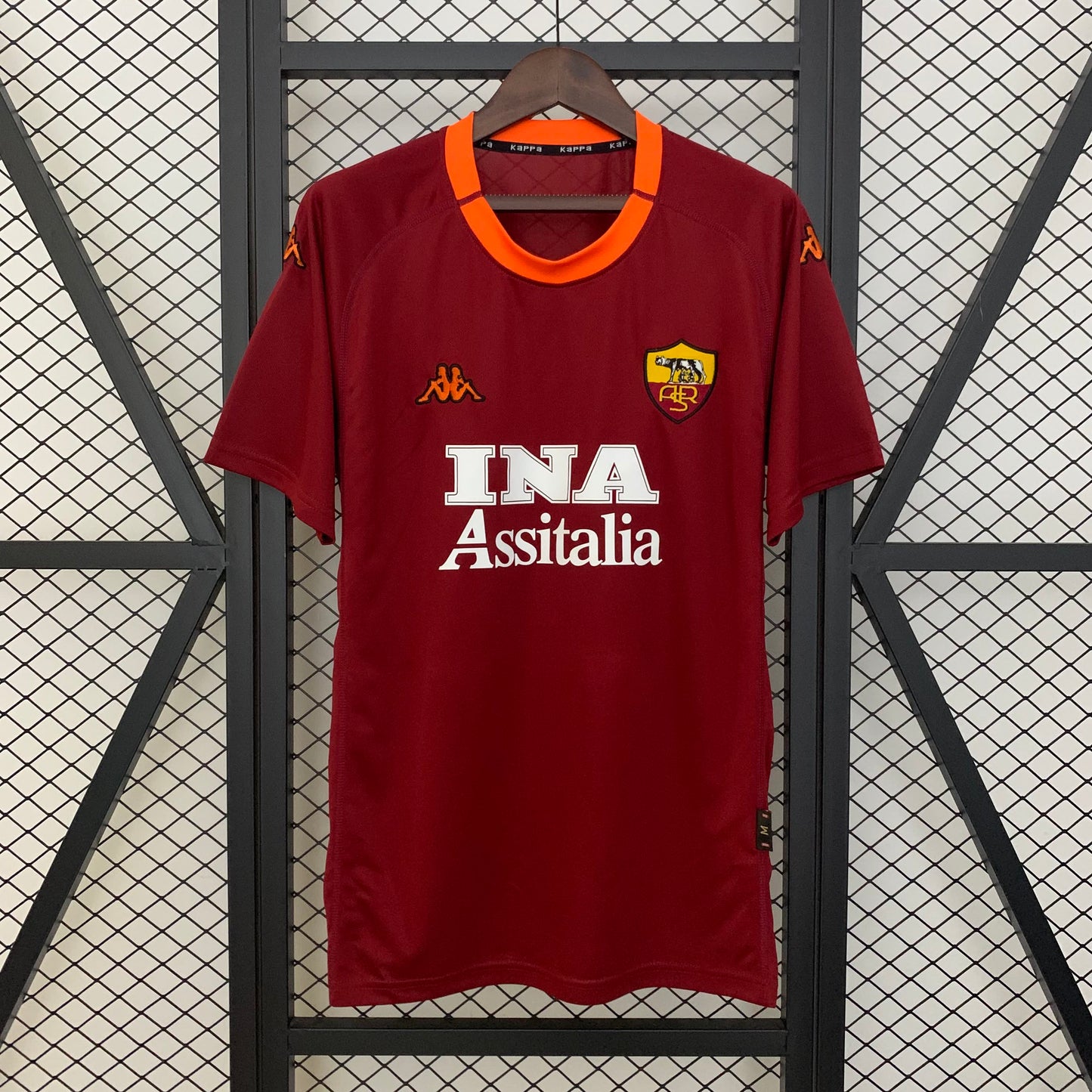 2000/2001 Roma Home Retro shirt
