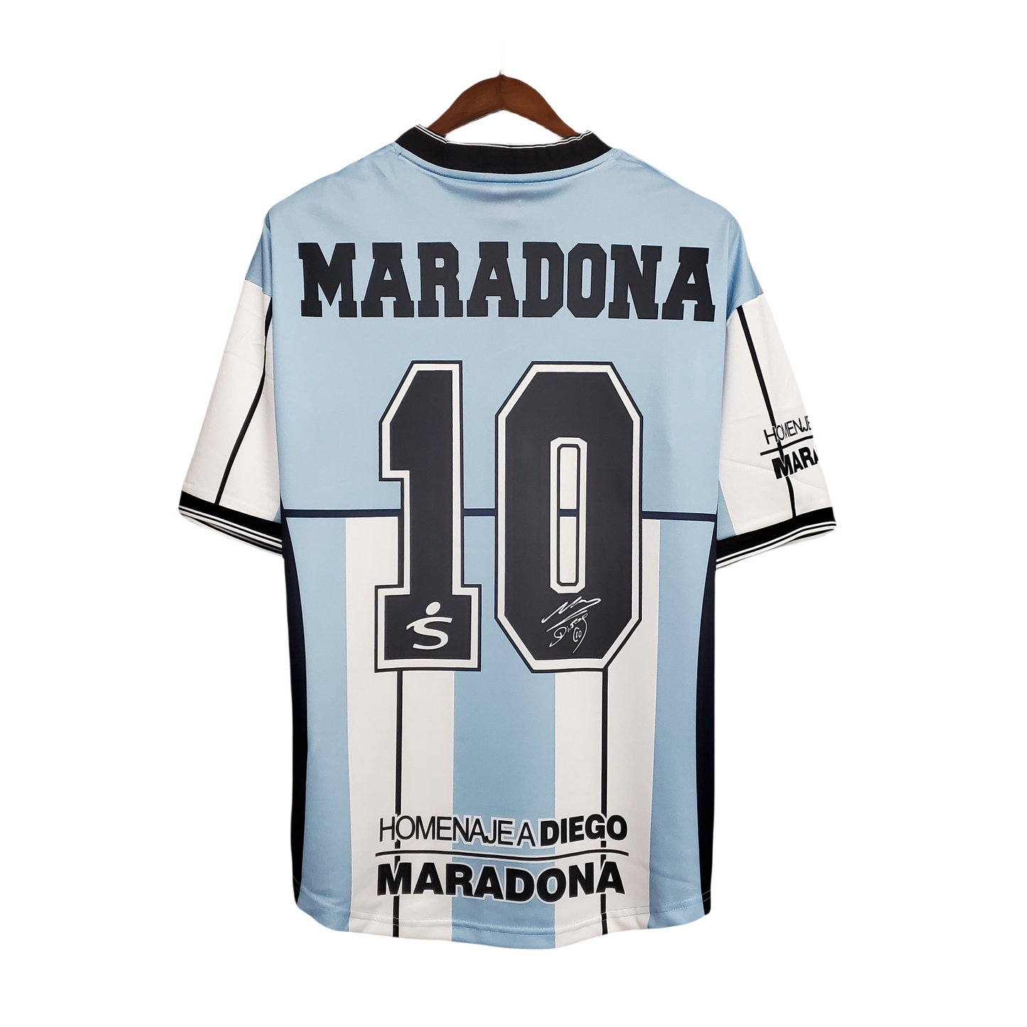 2001 Argentina Maradona #10 Commemorative Edition Vintage Shirt